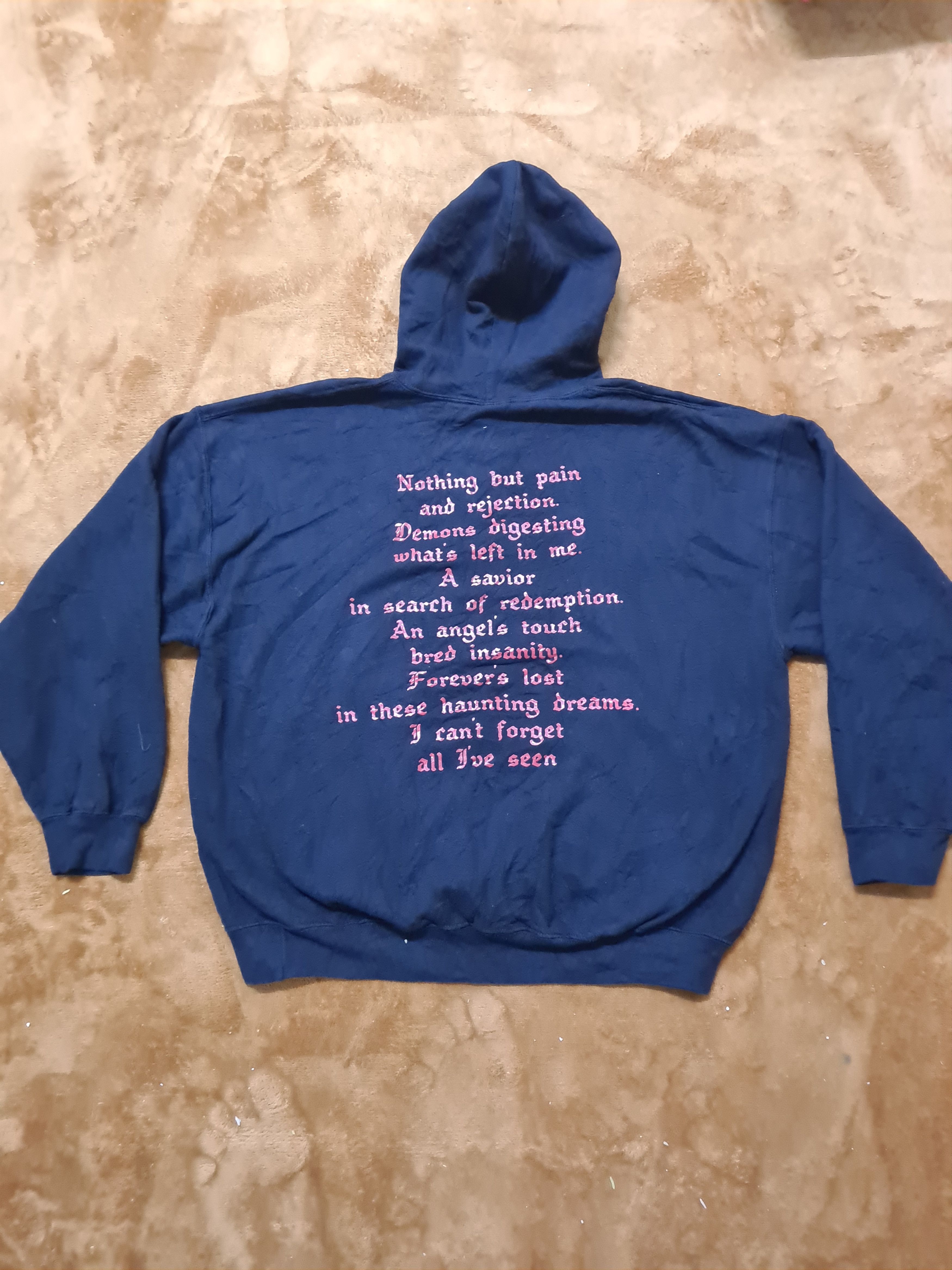 Band Tees × Vintage Vintage y2k metal band hoodie Size US XL / EU 56 / 4 - 1 Thumbnail