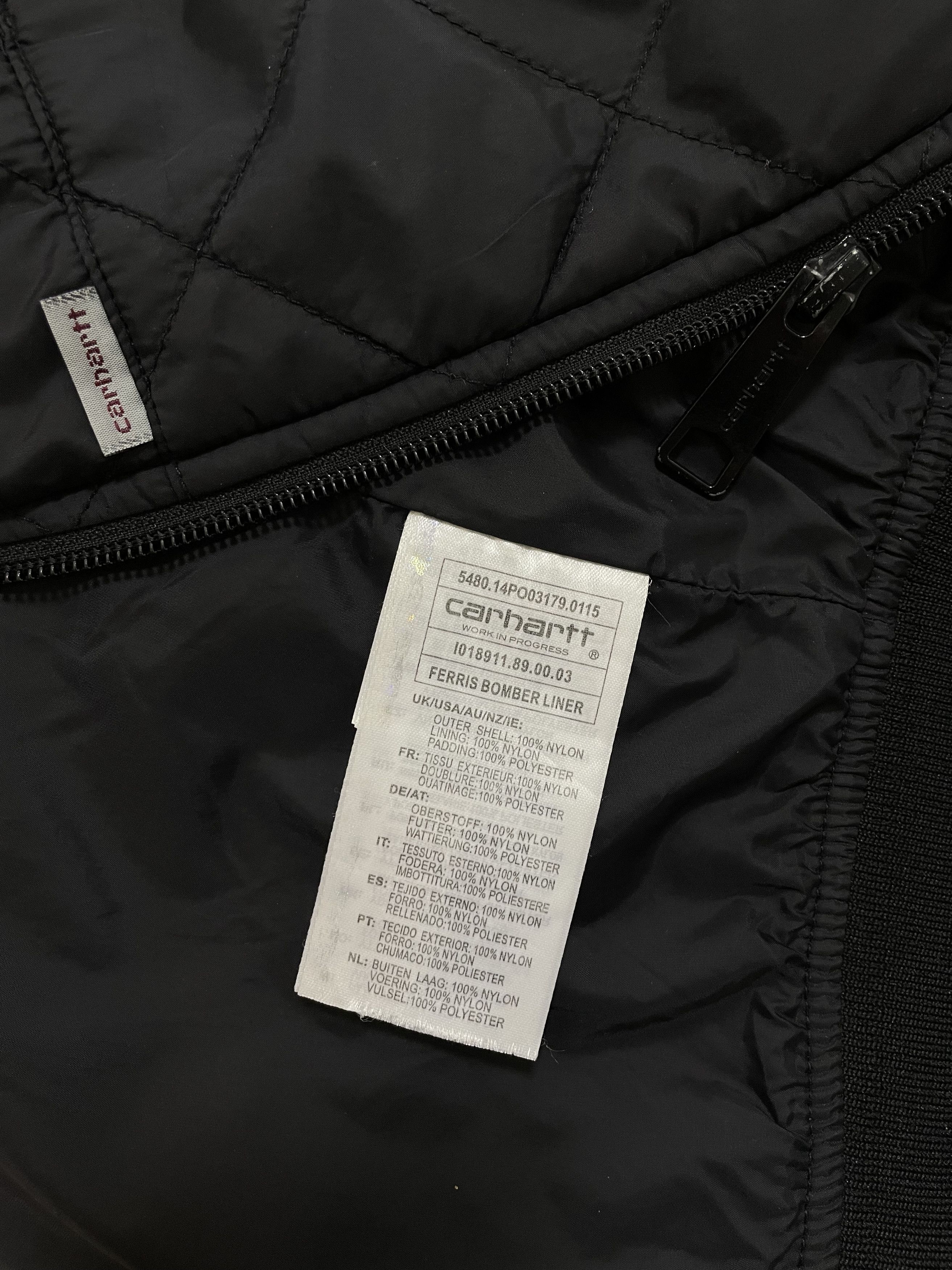 CARHARTT WIP Ferris Bomber Liner Jacket Quilted Gorpcore