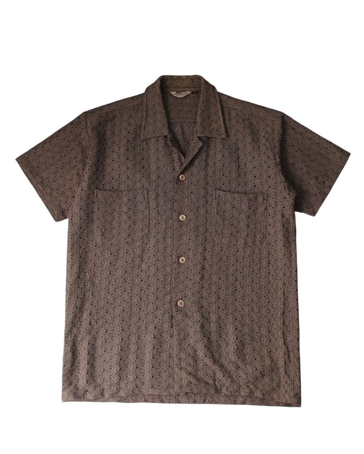 Japanese Brand × Vintage 1990S JAPANESE MADE REPON LACE SHIRT Size US L / EU 52-54 / 3 - 1 Thumbnail