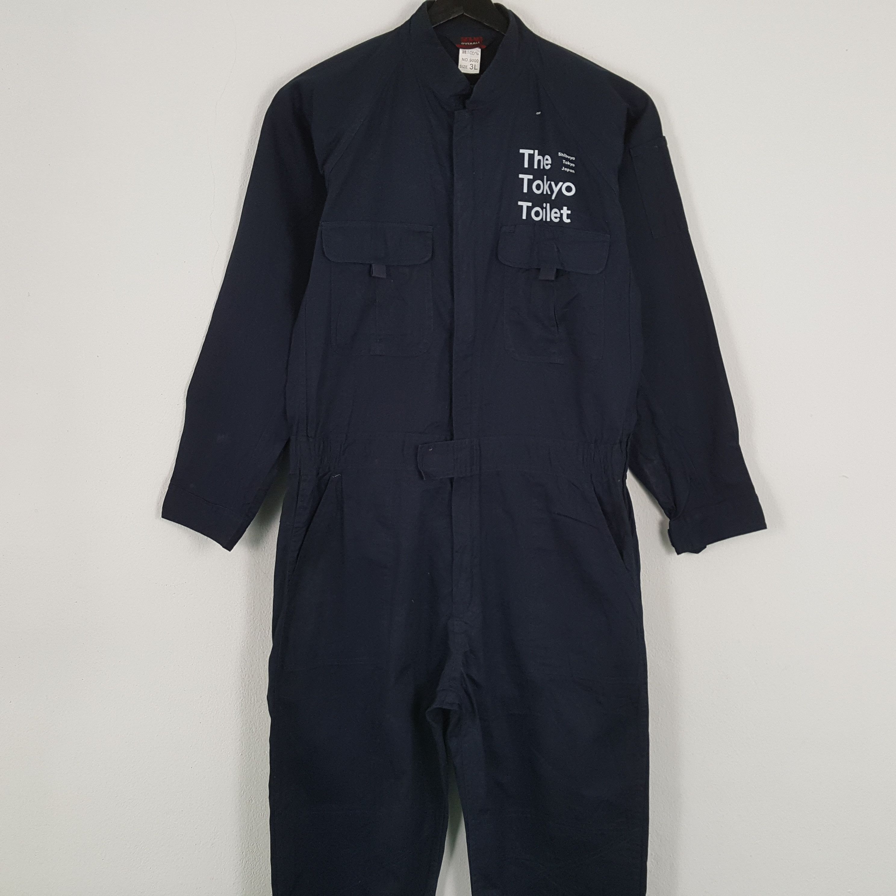 Vintage THE TOKYO TOILET Workwear Custom Art Coverall Jacket Size US L / EU 52-54 / 3 - 5 Thumbnail