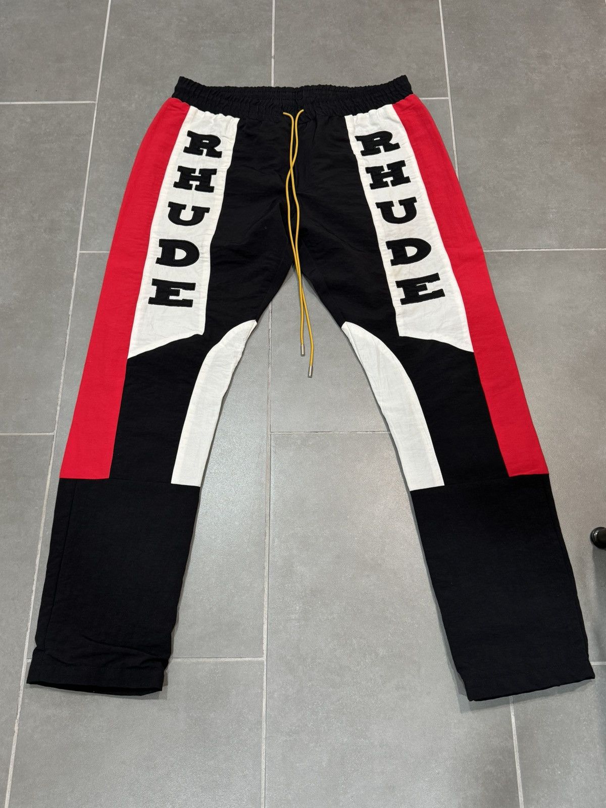 Rhude Rhude rhacing racing pants size M windbreaker Size US 32 / EU 48 - 1 Thumbnail