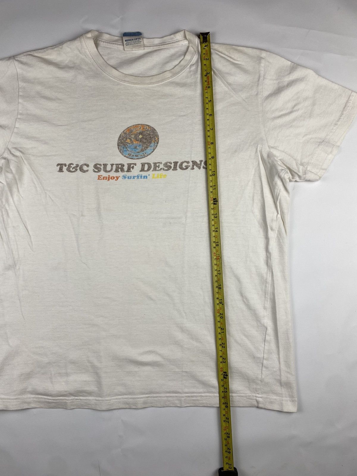 Vintage Vintage T&C surf tshirt Size US L / EU 52-54 / 3 - 3 Thumbnail