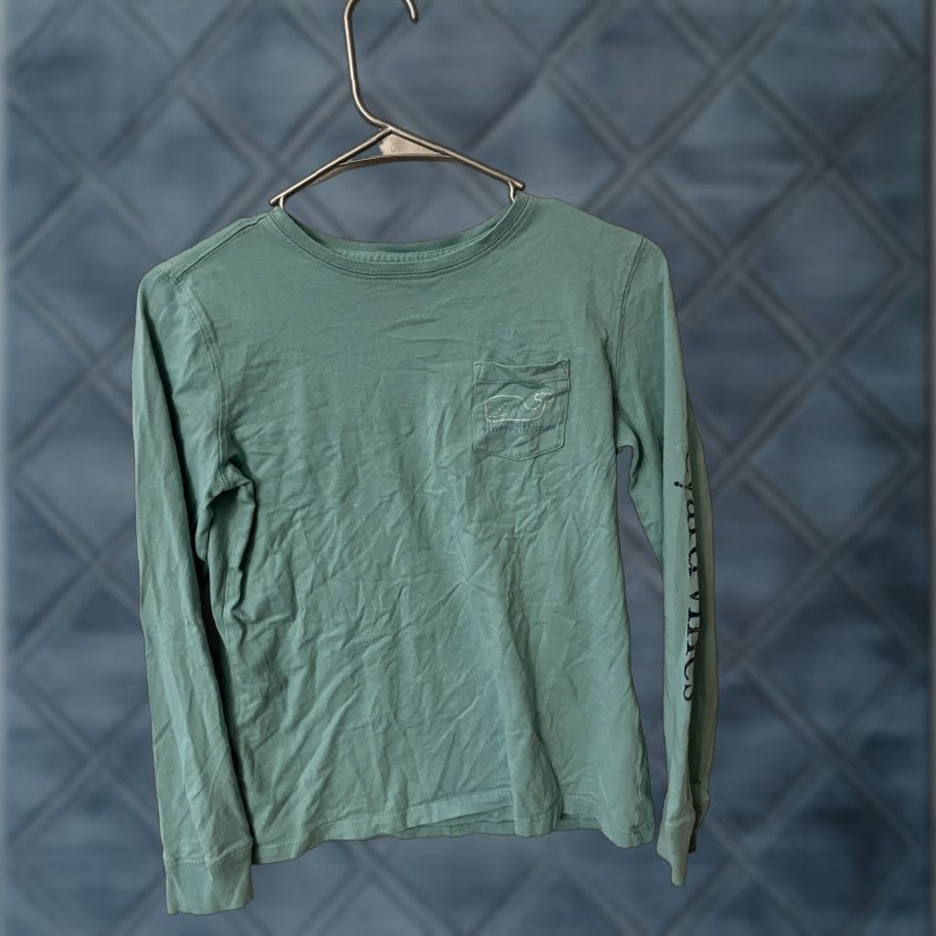 Vineyard Vines Vineyard Vines Men's T-Shirt Logo Size XXS Long Sleeve Blue Tee Size US XXS / EU 40 - 1 Thumbnail