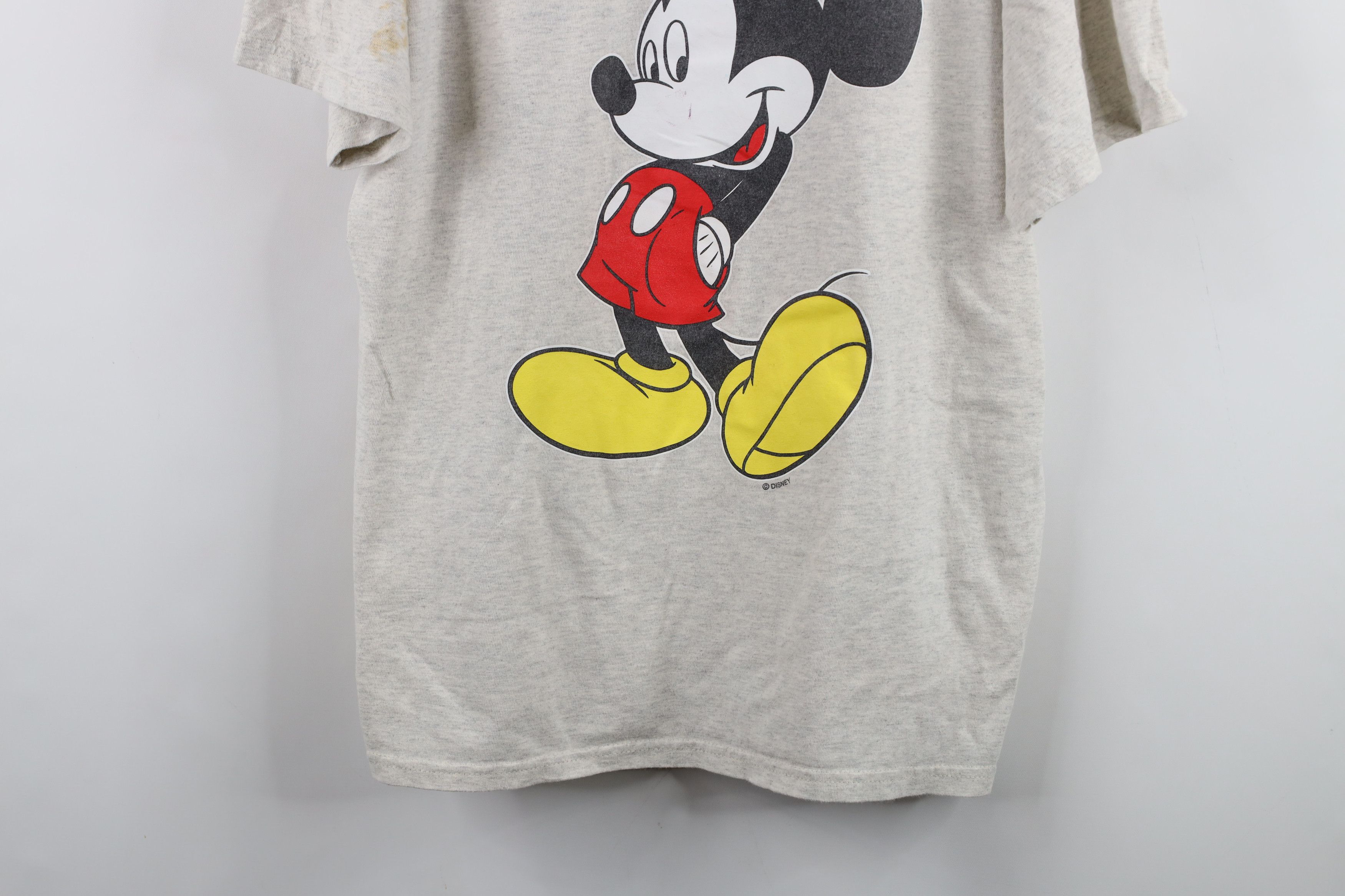 Vintage Vintage 90s Disney Florida Mickey Mouse Big Logo T-Shirt Size US L / EU 52-54 / 3 - 3 Thumbnail