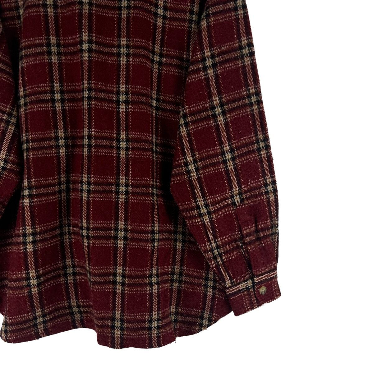 Flannel 🔥90’s Vtg Flannel Jacket Wool Visby Issey Miyake Japan Size US M / EU 48-50 / 2 - 6 Thumbnail