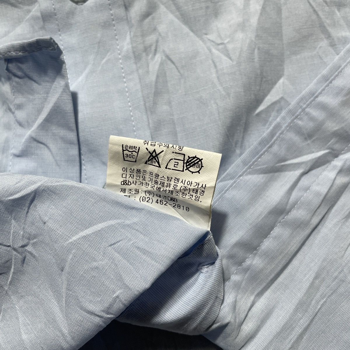 Balenciaga VINTAGE SHIRTS BALENCIAGA EMBROIDERED BB POCKET Size US L / EU 52-54 / 3 - 6 Thumbnail