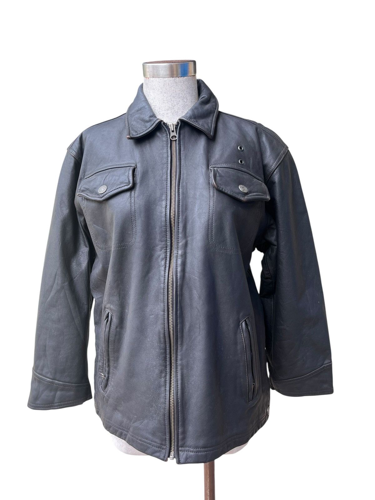 Gap Vintage gap leather jacket Size XL / US 12-14 / IT 48-50 - 1 Thumbnail