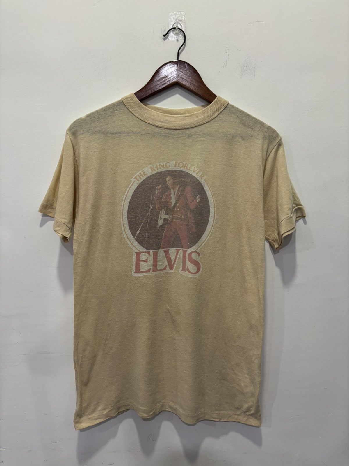Band Tees Vintage 70’s Elvis Presley Tshirt Size US M / EU 48-50 / 2 - 1 Thumbnail