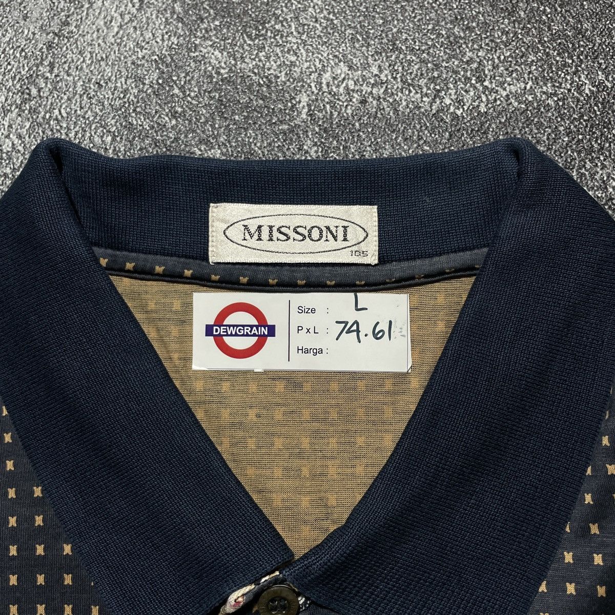Issey Miyake × Missoni Long Shirt Missoni Size US XL / EU 56 / 4 - 5 Thumbnail