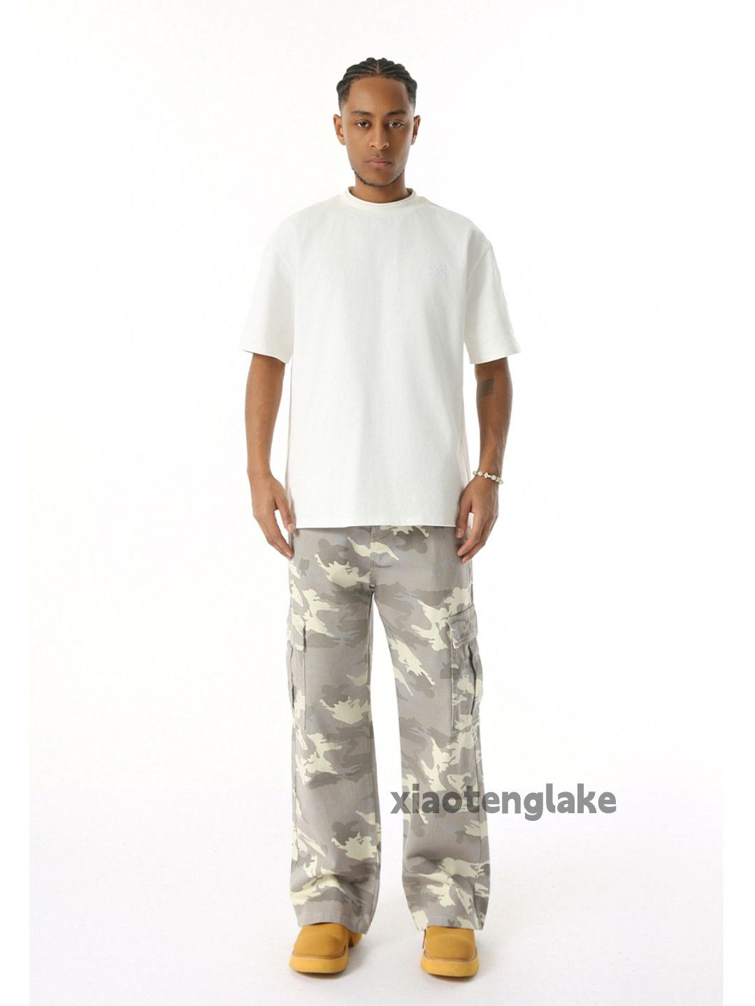 Designer × Japanese Brand × Vintage Utility military camo full pattern loose baggy cargo pants Size US 32 / EU 48 - 7 Thumbnail