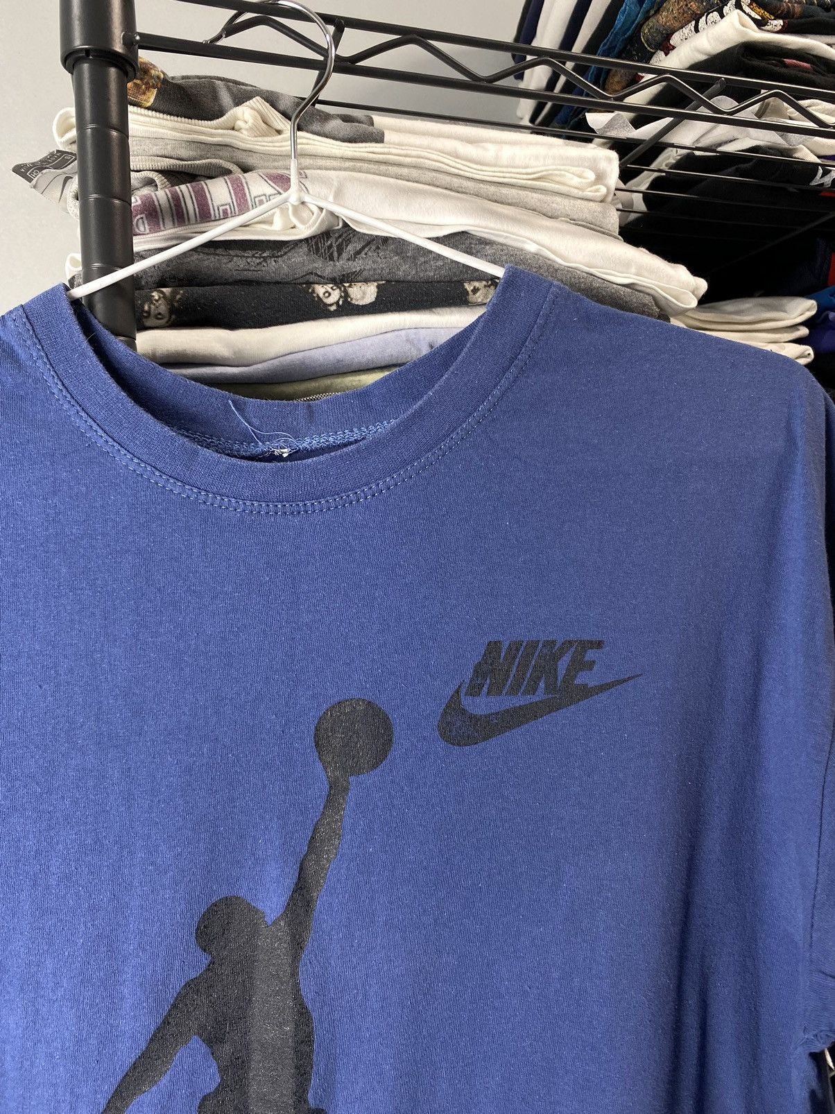 Nike 1990’s Vintage Nike Jordan T Shirt Size US S / EU 44-46 / 1 - 2 Thumbnail