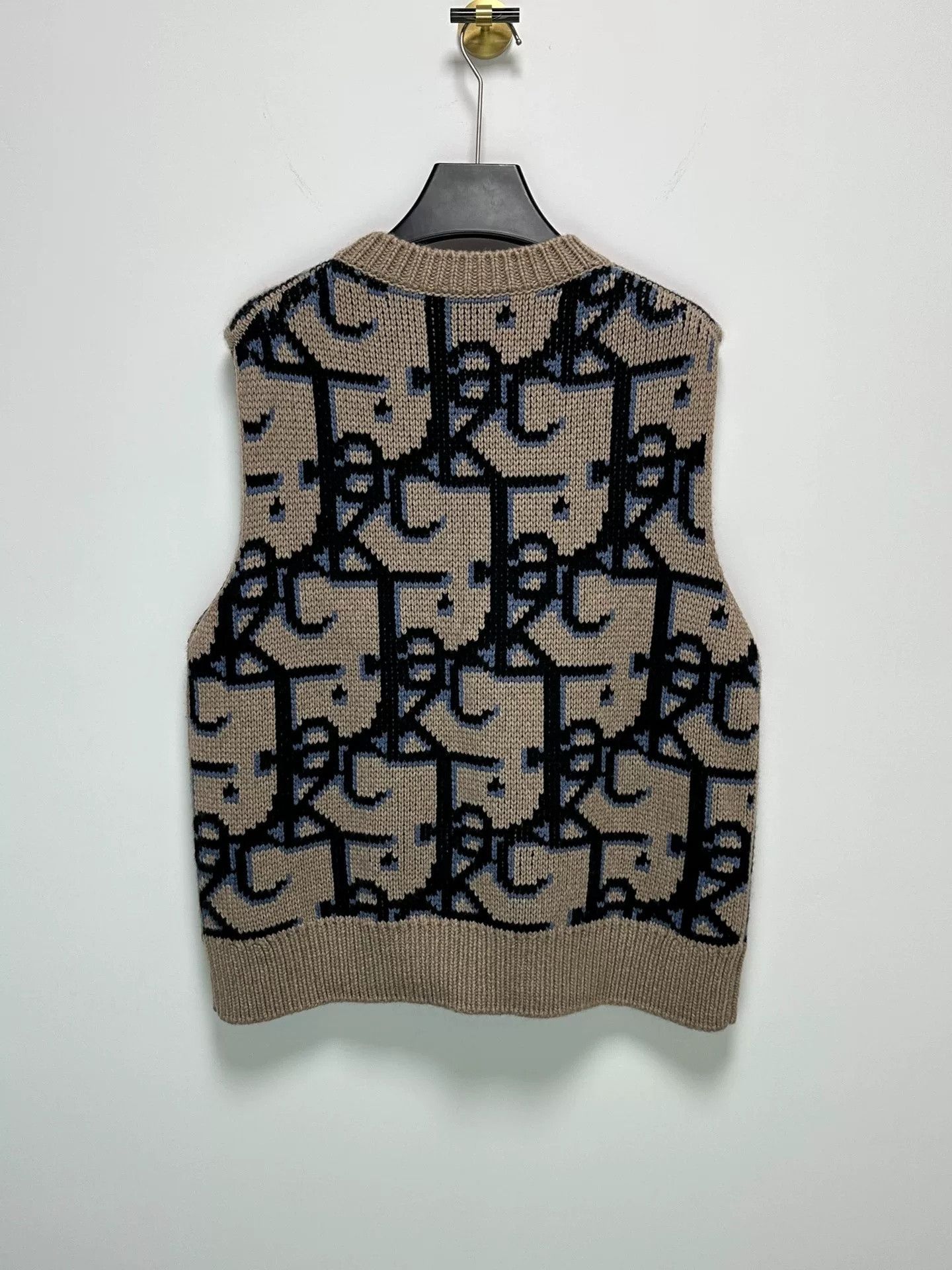Dior Dior Travis Scott Monogram Sweater Vest Size US L / EU 52-54 / 3 - 2 Thumbnail