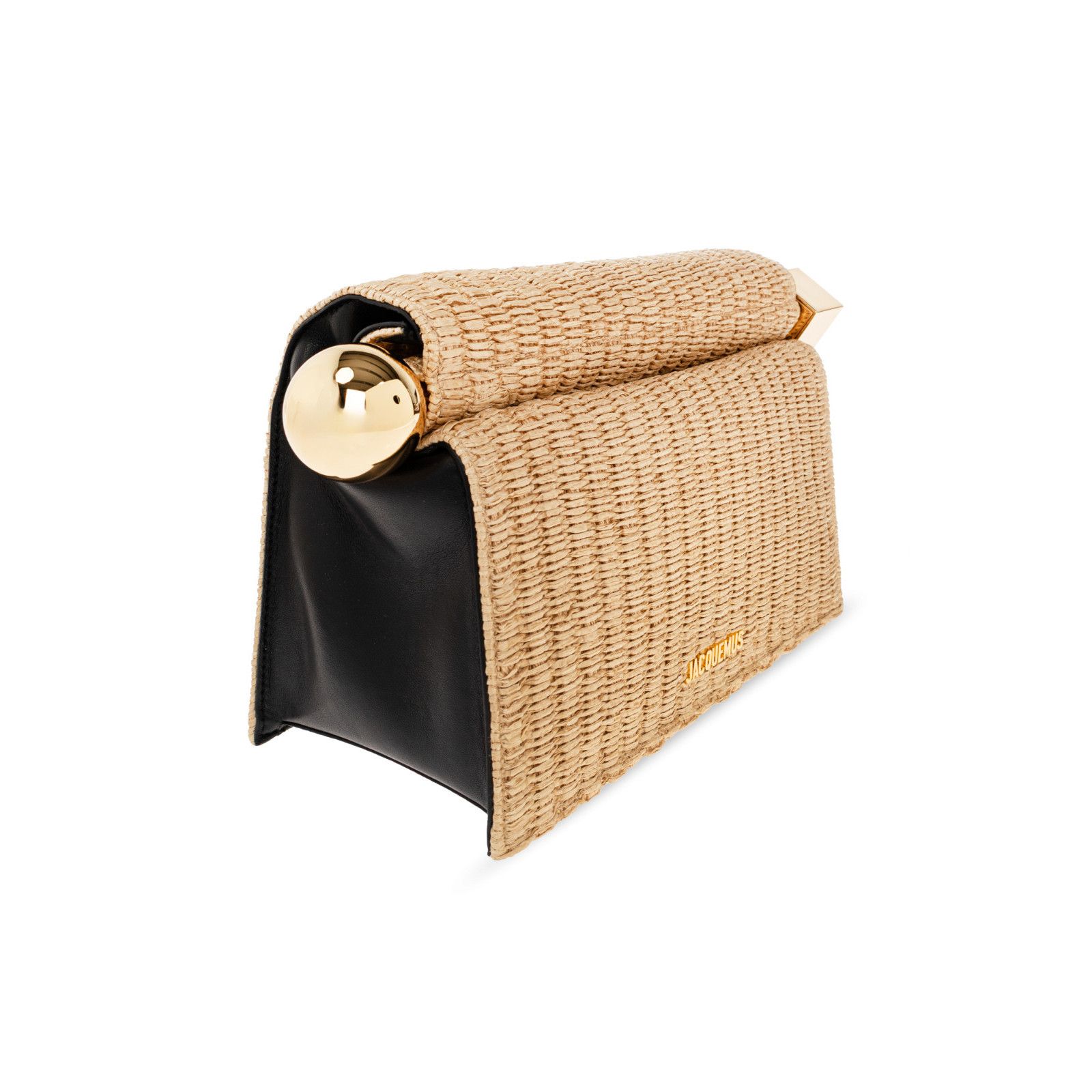 Jacquemus JACQUEMUS Rond Carre Natural Clutch Bag New & Authentic Size ONE SIZE - 3 Thumbnail