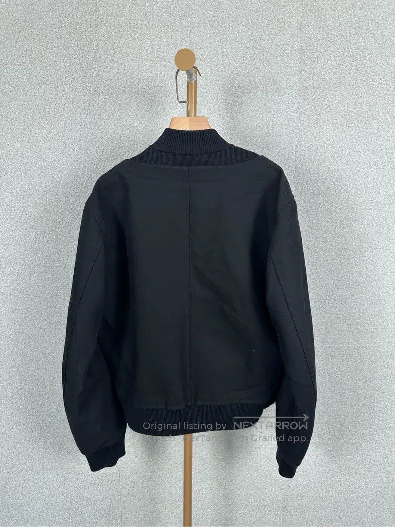 Dior Dior Black mid-collar embroidered sweatshirt Size US M / EU 48-50 / 2 - 2 Thumbnail