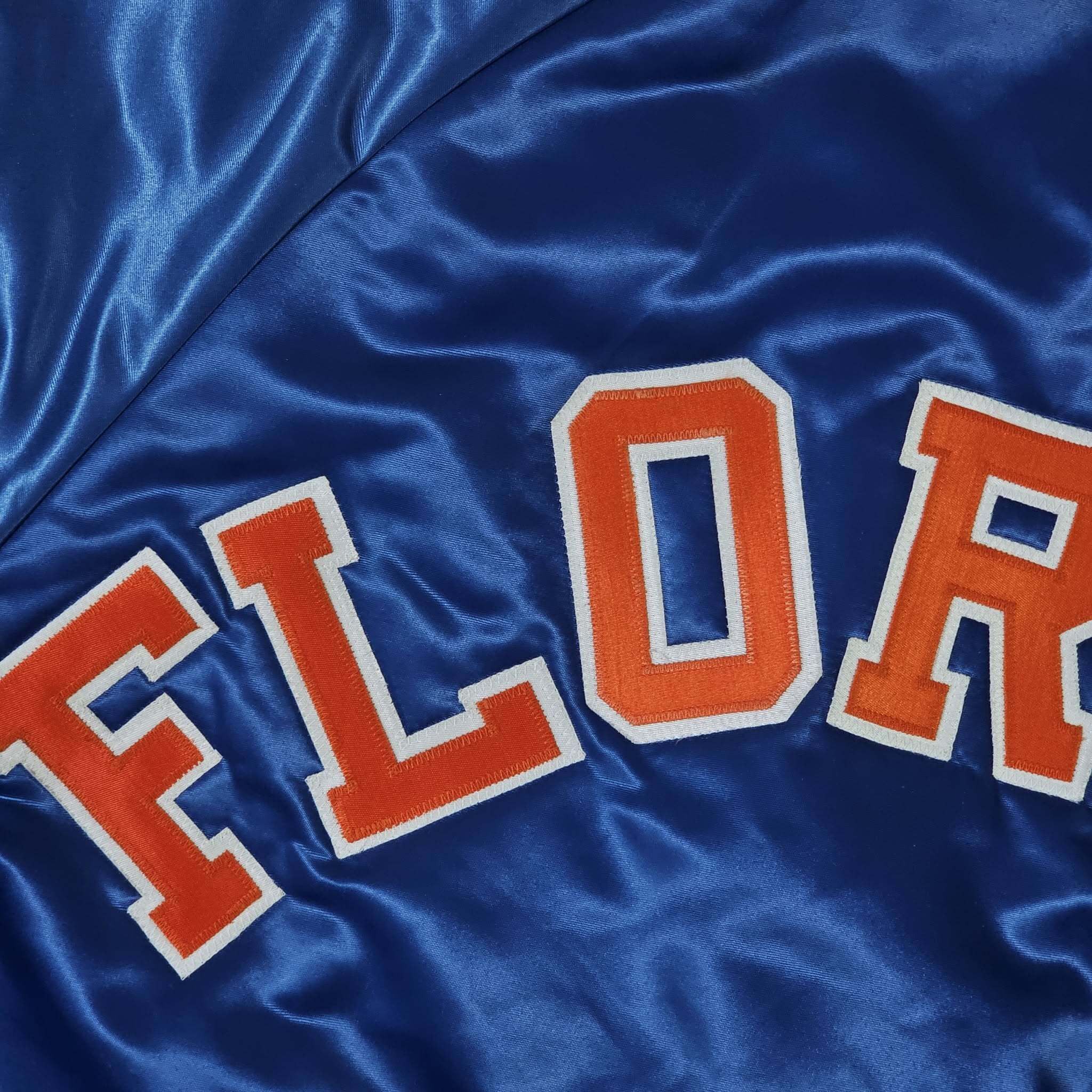 Chalk Line Florida Gators Vintage 80s Chalk Line Satin Bomber Jacket Size US L / EU 52-54 / 3 - 6 Thumbnail