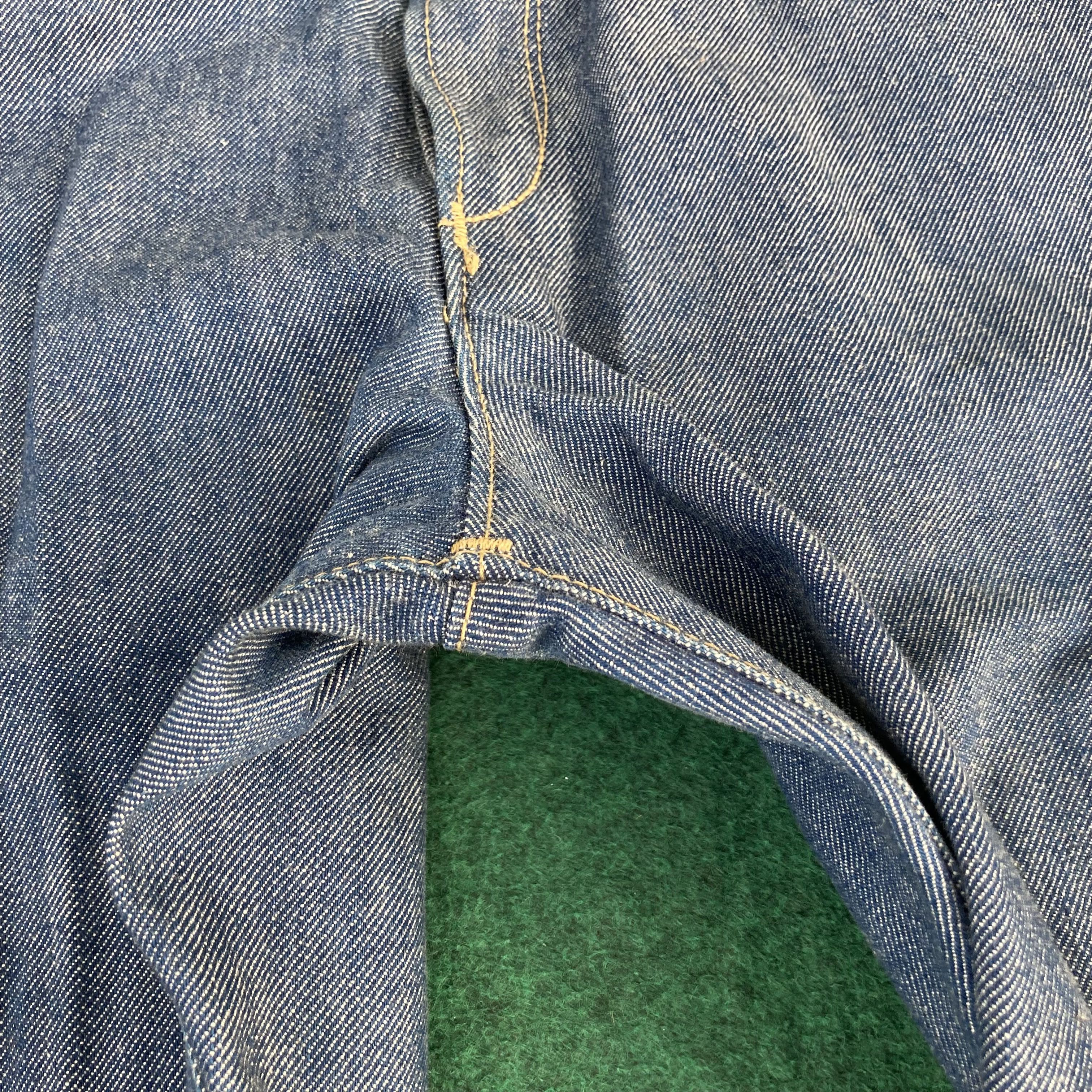 Japanese Brand × Levi's × Vintage Vtg Levis Engineered Kimura Denim 90s Button Jeans Size US 32 / EU 48 - 8 Thumbnail