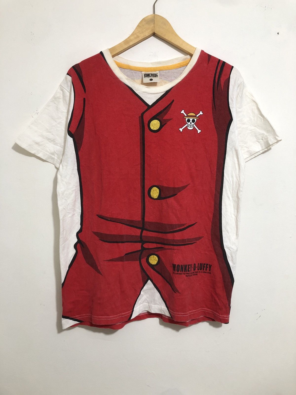 Japanese Brand One Piece Minkey D Luffy T-Shirt Size US L / EU 52-54 / 3 - 1 Thumbnail