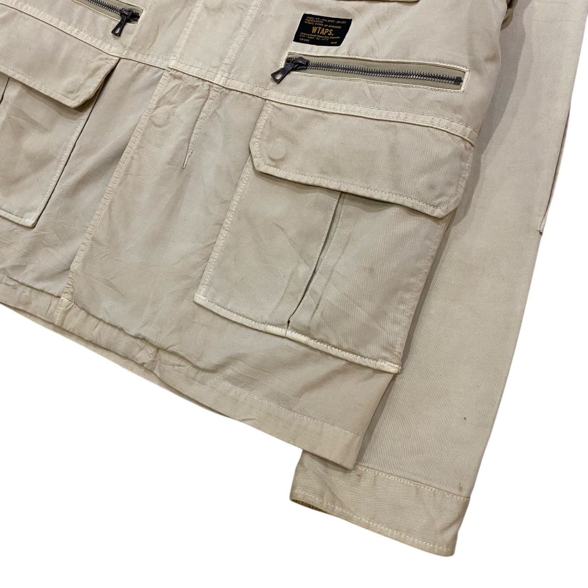 Wtaps 🔥VINTAGES WTAPS M-65 SPEC 201-205 FIELD SATIN JACKET ARMY Size US S / EU 44-46 / 1 - 4 Thumbnail