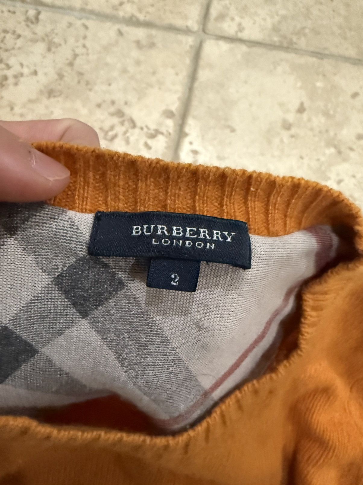 Burberry Vintage Burberry sweater Size US S / EU 44-46 / 1 - 2 Thumbnail