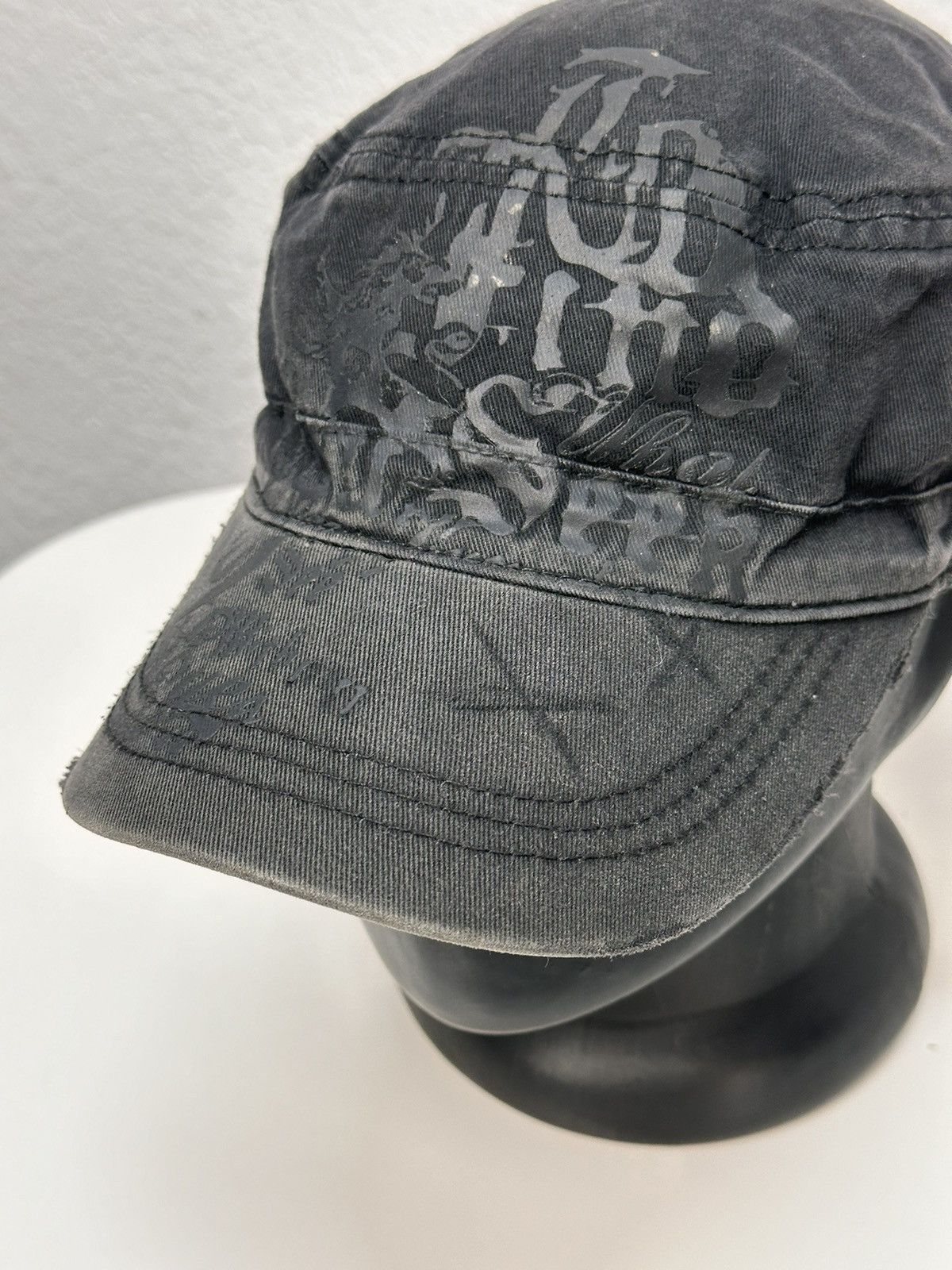 If Six Was Nine Japan Vintage Ifsixwasnine knit hat Lgb fur Rabbit Cap Goose Size ONE SIZE - 9 Thumbnail