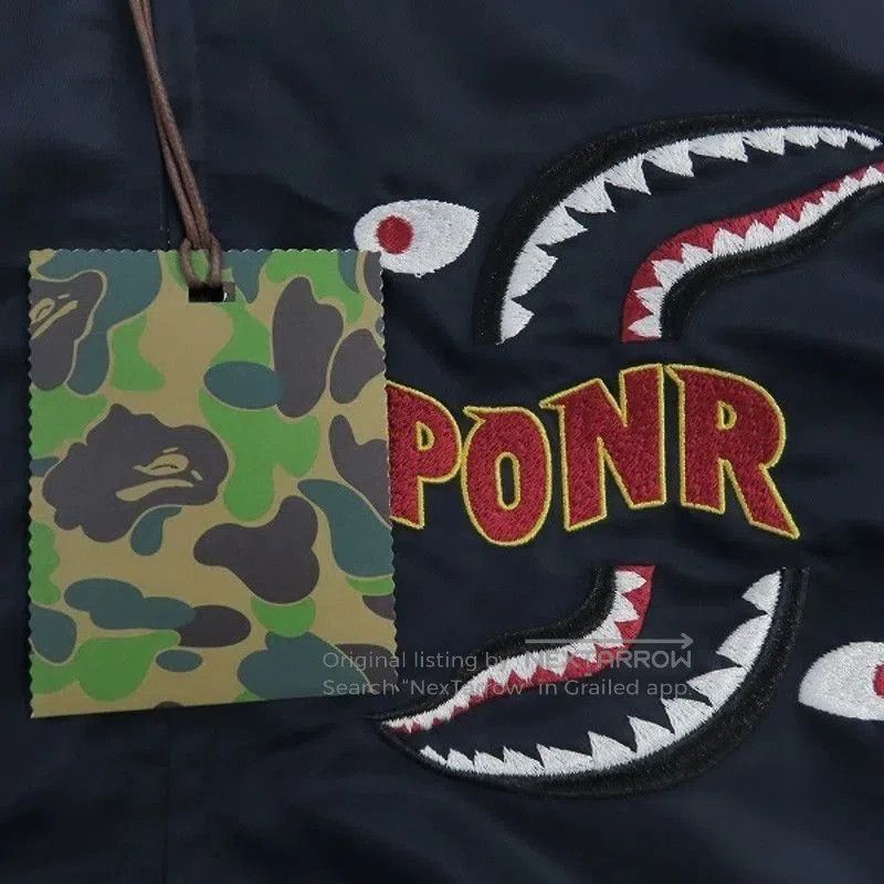 Bape BAPE Shark Souvenir Jacket 20AW. Size US M / EU 48-50 / 2 - 6 Thumbnail