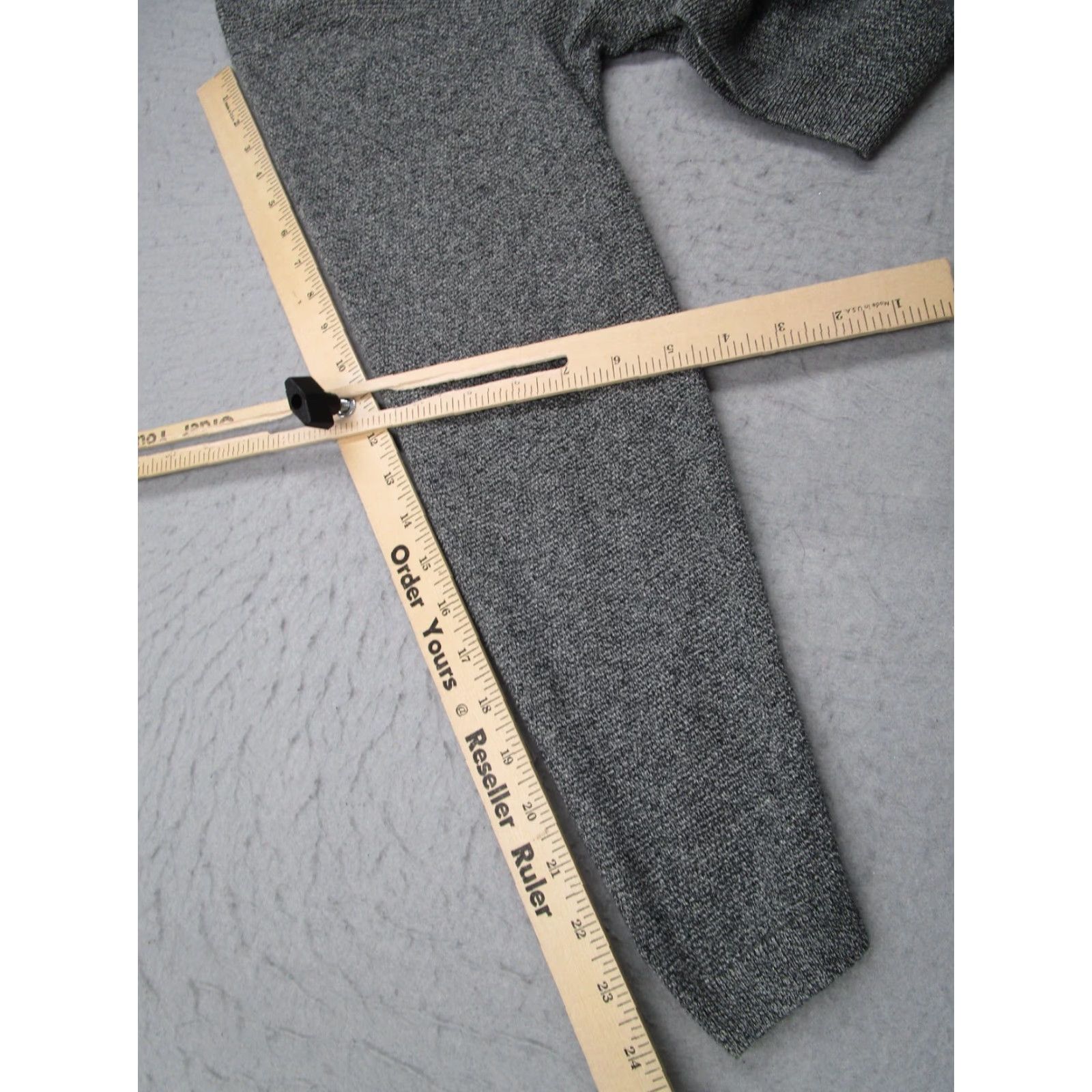 Bonobos Bonobos Mens Sweater Casual Knit 1/4 Zip Long Sleeve Gray Large Adult Pullover Golf Weathered-Style Embroidered Logo Shirt Men Size US L / EU 52-54 / 3 - 7 Thumbnail