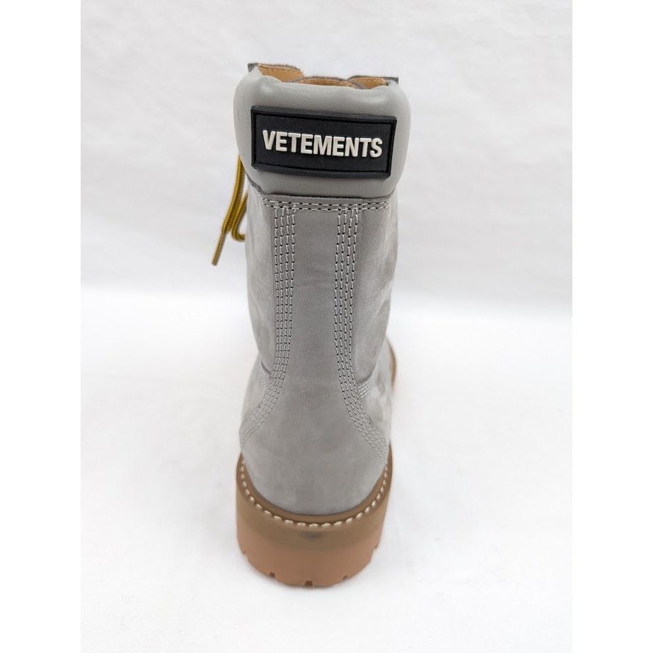Vetements o1rshd1 Logo Trucker Boots in Grey Size US 9 / EU 42 - 10 Thumbnail