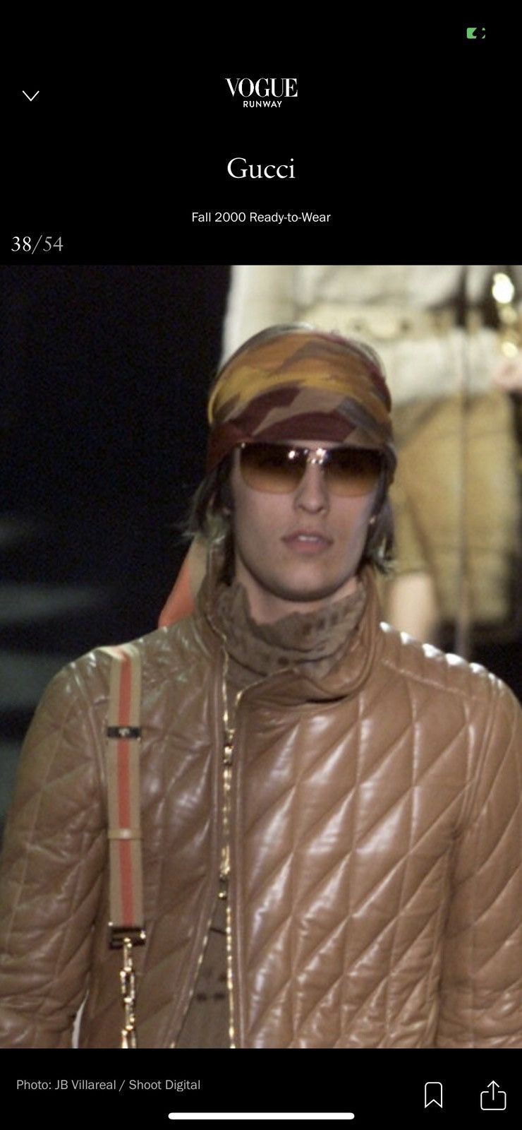 Gucci Gucci Tom Ford SS00 Runway tinted sunglasses Size ONE SIZE - 10 Thumbnail