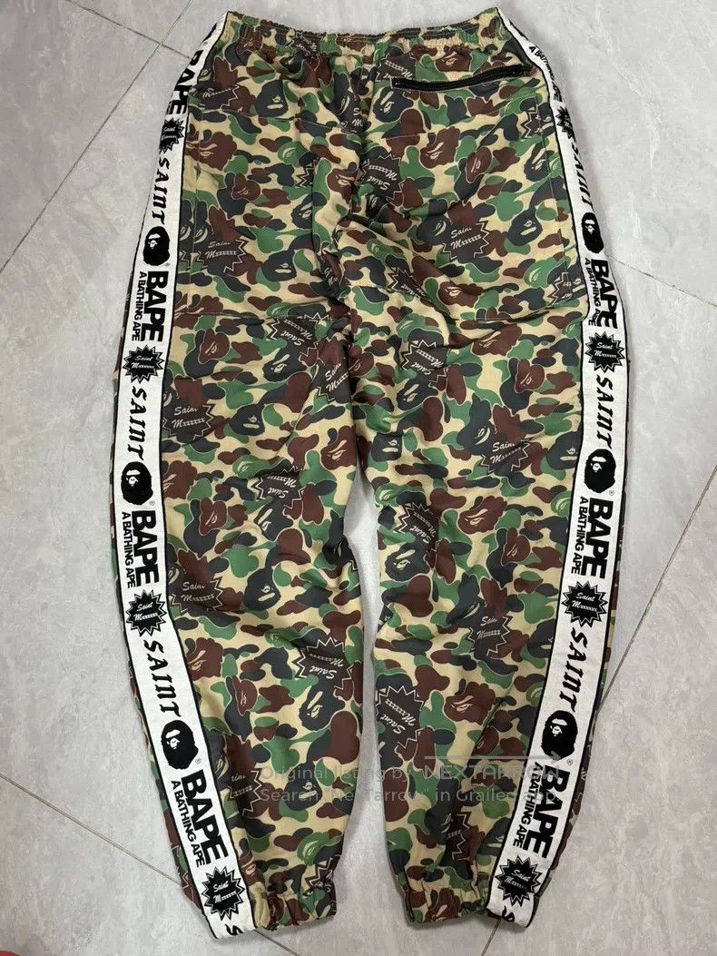 Saint Michael Saint Michael size m Camo print joint design pants Size US 30 / EU 46 - 2 Thumbnail