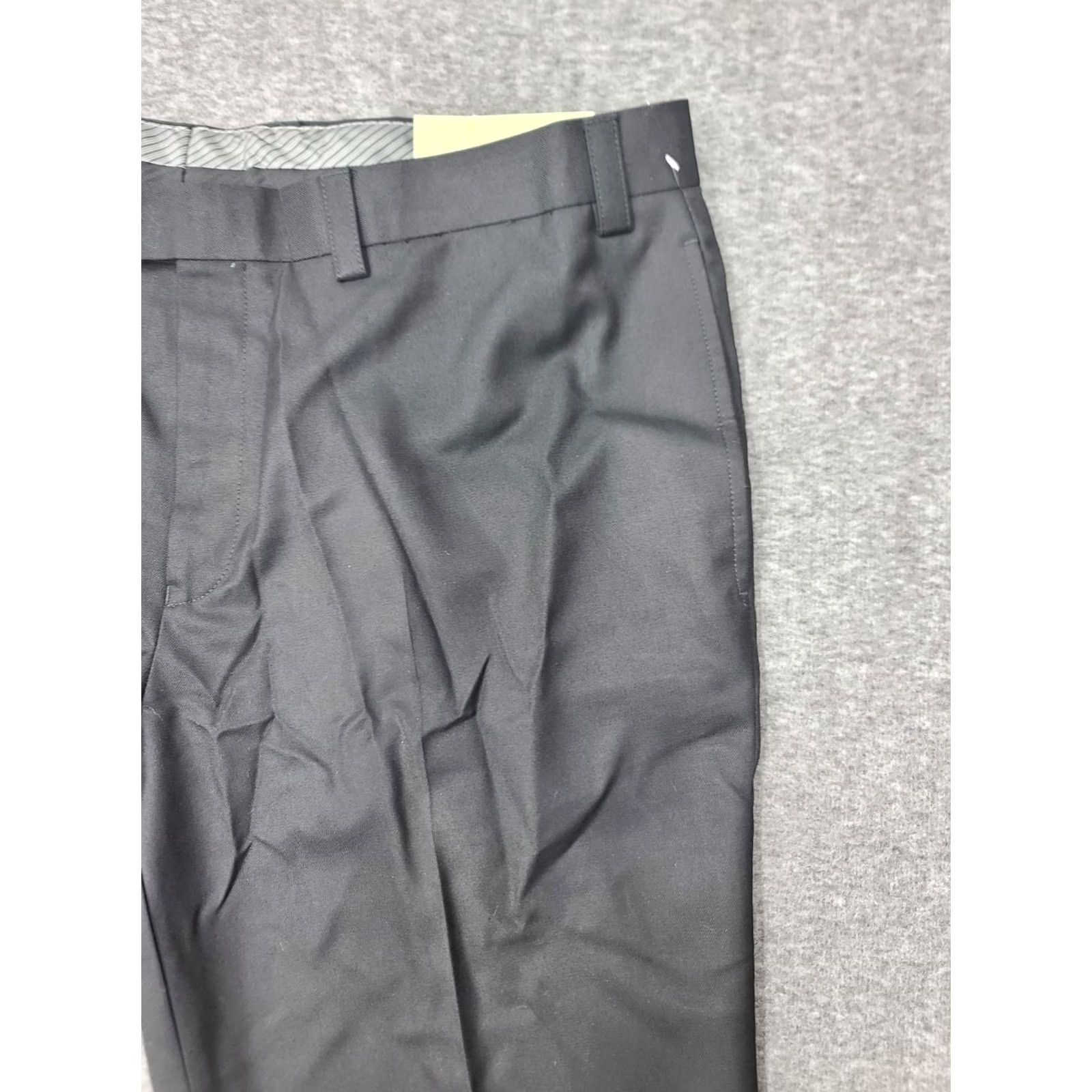 Ralph Lauren Lauren Ralph Lauren Dress Pants Mens 40x30 Black Flat Front Classic Fit Washable Dress Pants Mens Black 40x30 Modern Office Business Vintage: No Size US 40 / EU 56 - 5 Thumbnail