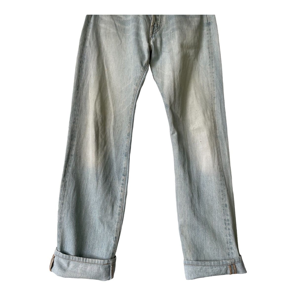 Denime × Japanese Brand × Vintage Vintage Denime Light Washed Style Jean Size US 30 / EU 46 - 4 Thumbnail