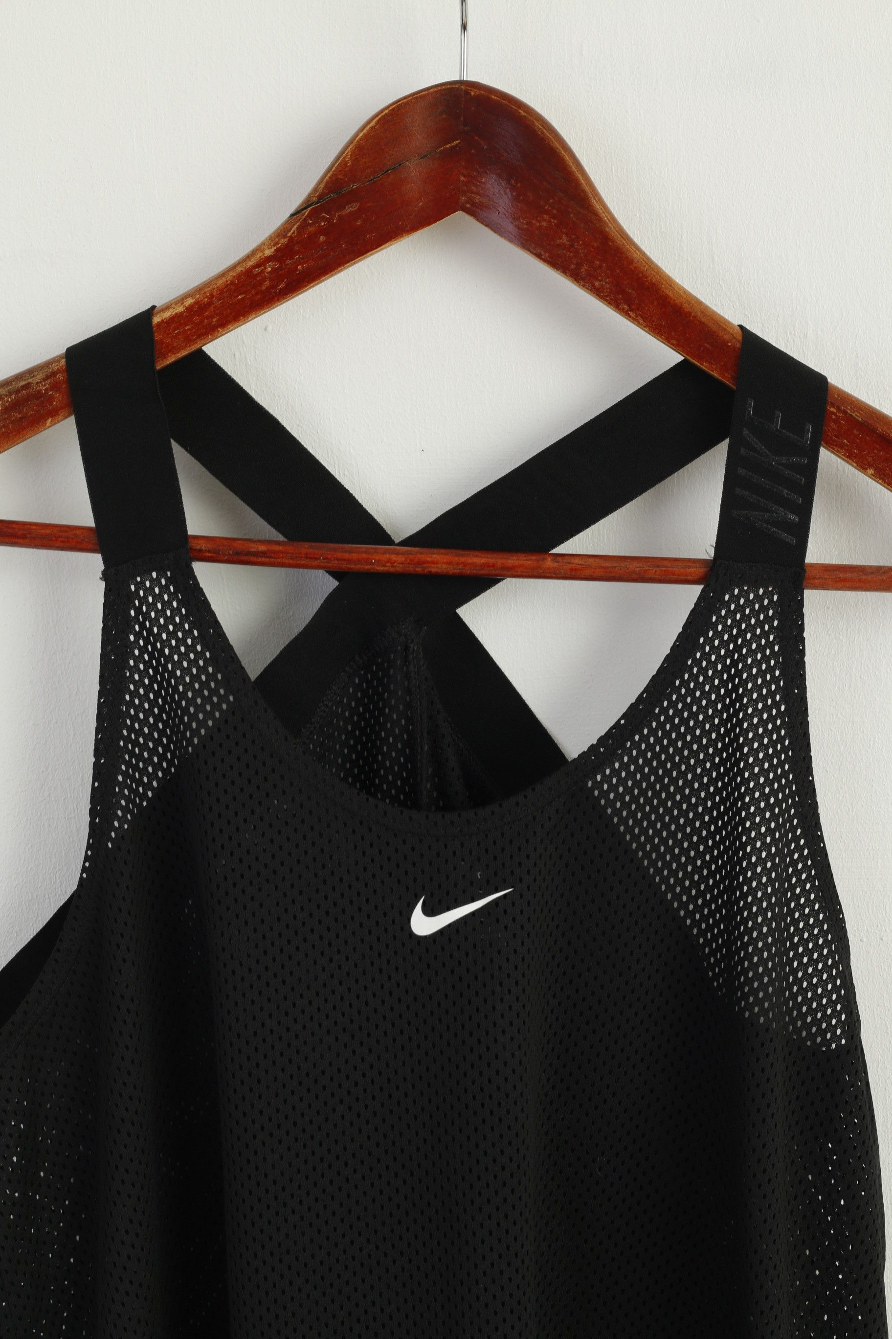 Nike Nike Women M Shirt Black Sportswear Tank Top 7596 Size M / US 6-8 / IT 42-44 - 2 Thumbnail