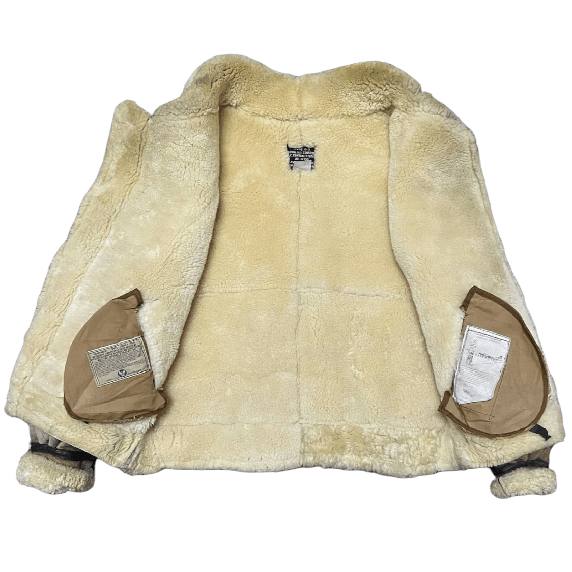 Avirex Vintage 80's Avirex B 3 Sheepskin Leather Jacket Shearling Size US M / EU 48-50 / 2 - 10 Thumbnail