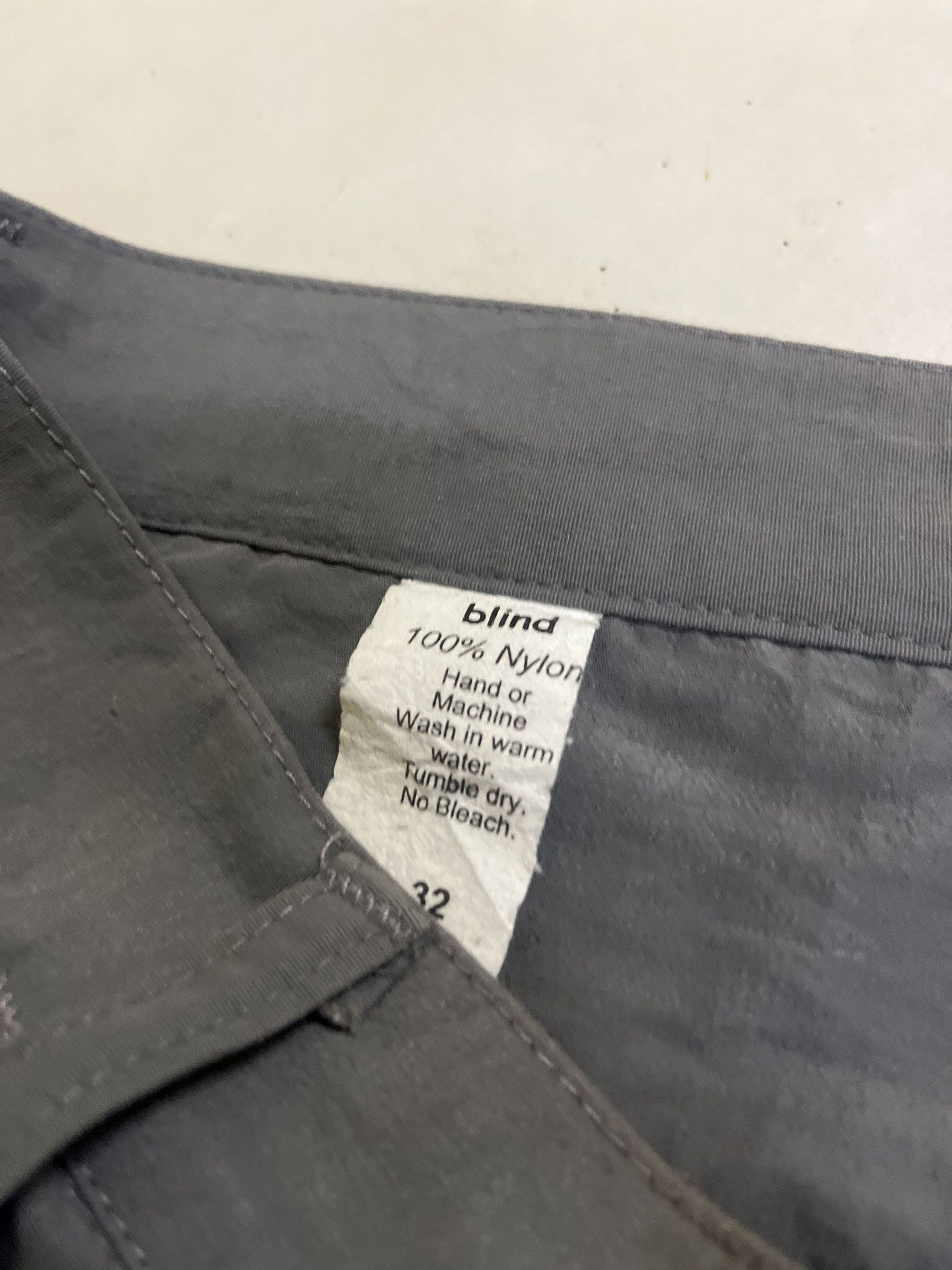 Blind Skateboards Vintage Blind Skater Button Fly Cargo Light Pant Size US 32 / EU 48 - 2 Thumbnail