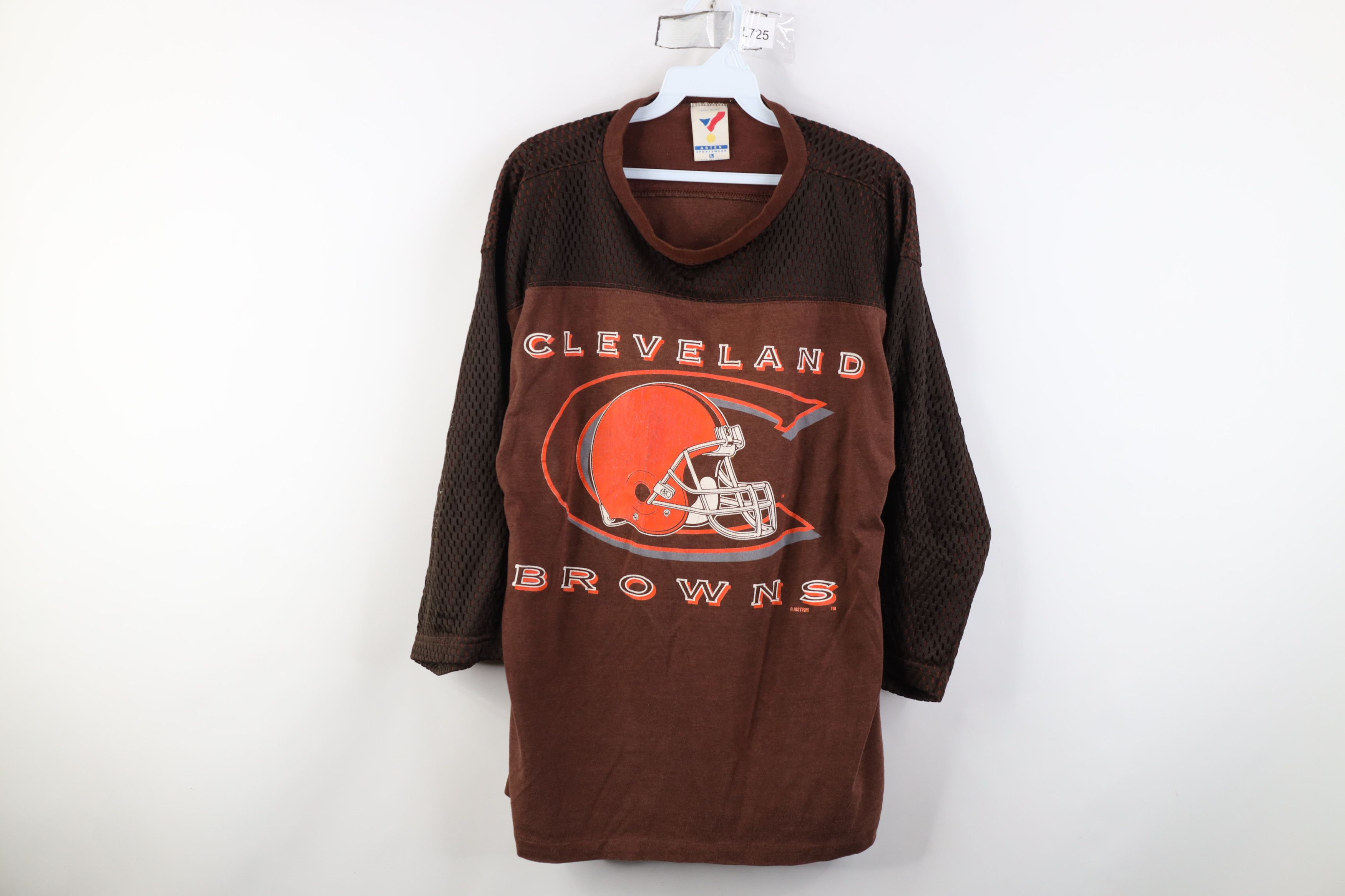 Vintage Vintage 90s Cleveland Browns Football Jersey T-Shirt USA Size US L / EU 52-54 / 3 - 1 Thumbnail