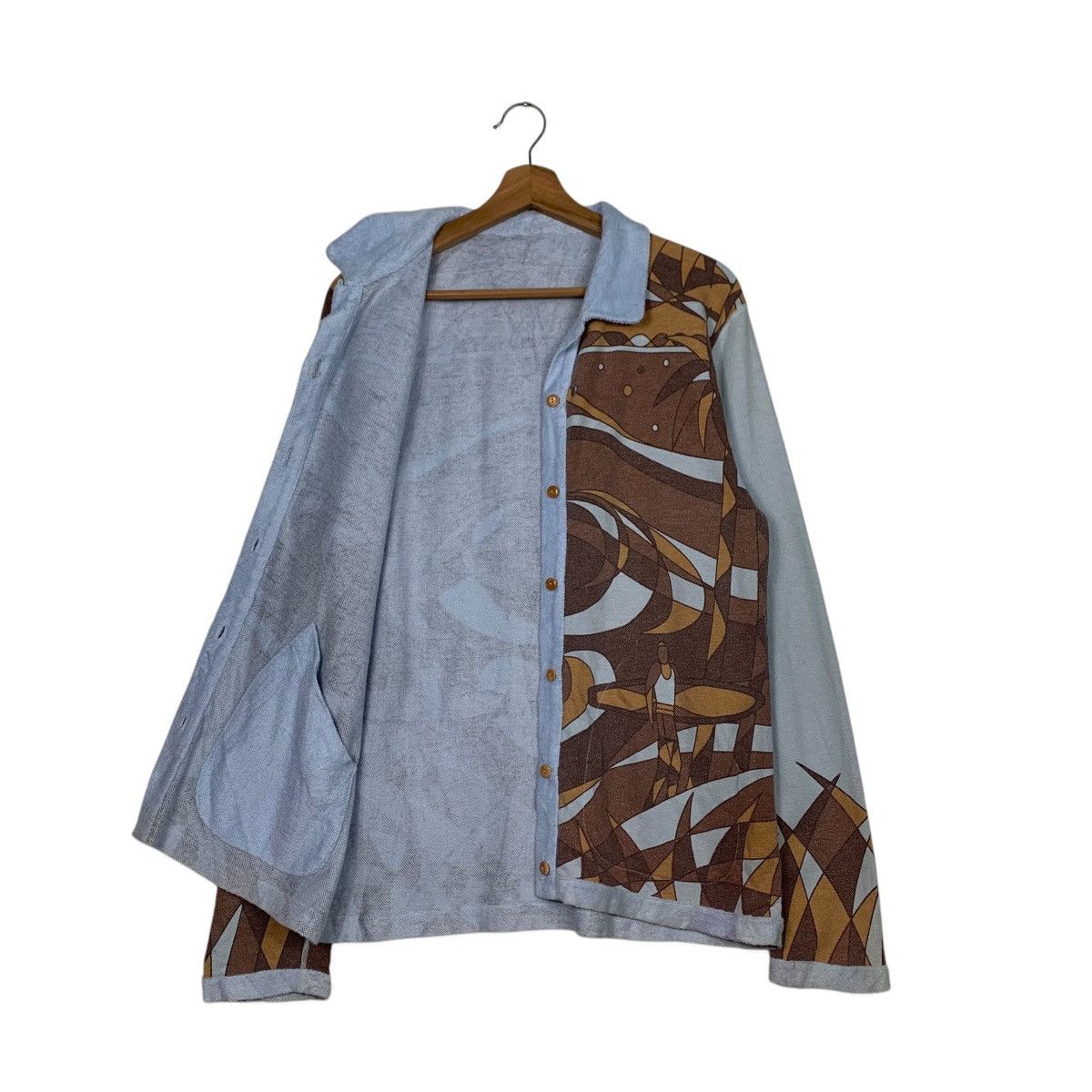 ABAHOUSE 90’s ABAHOUSE Surfing Graphics Button Shirt #2602-C117 Size US M / EU 48-50 / 2 - 9 Thumbnail