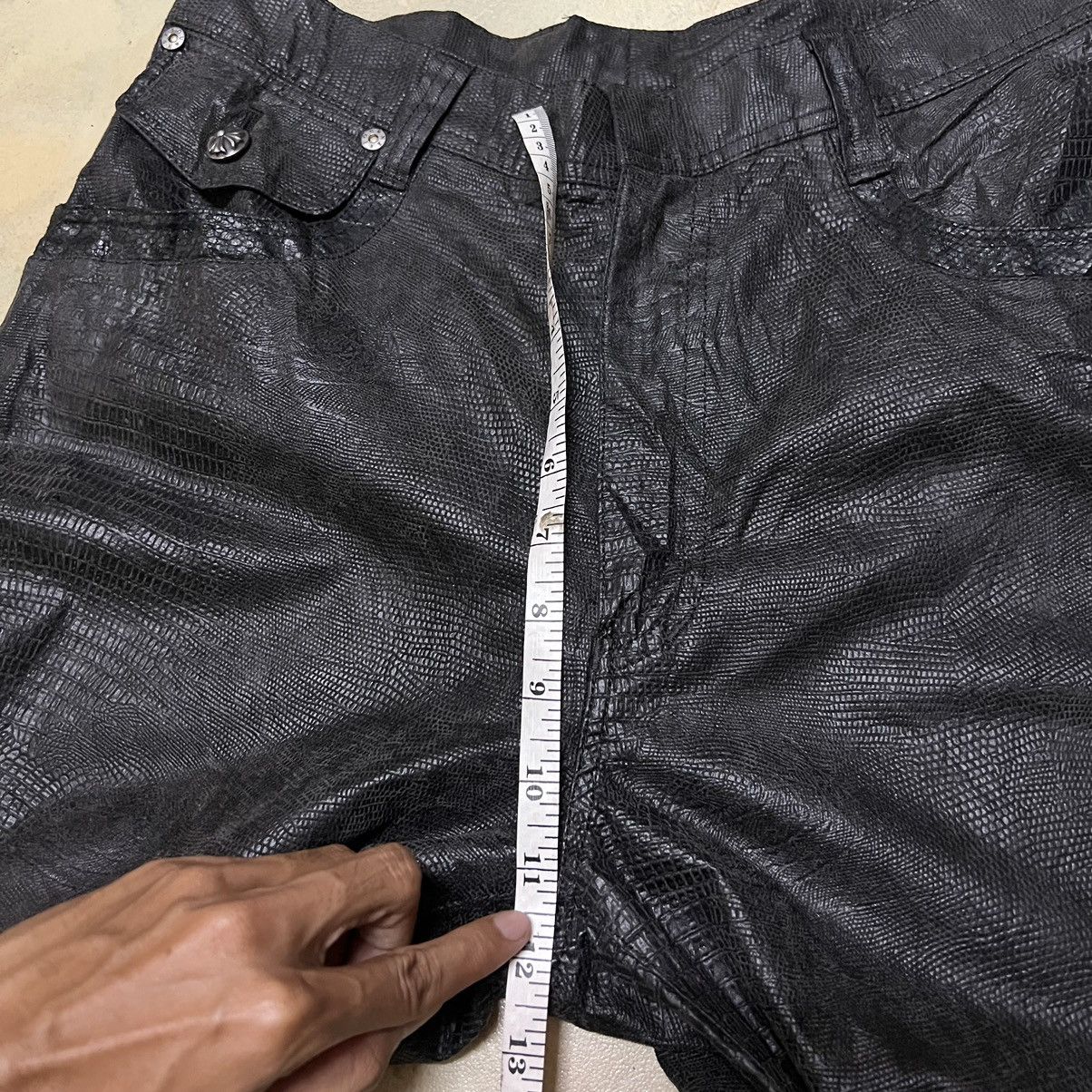 Japanese Brand Japanese Brand Leather Biker Pants Size US 30 / EU 46 - 14 Thumbnail