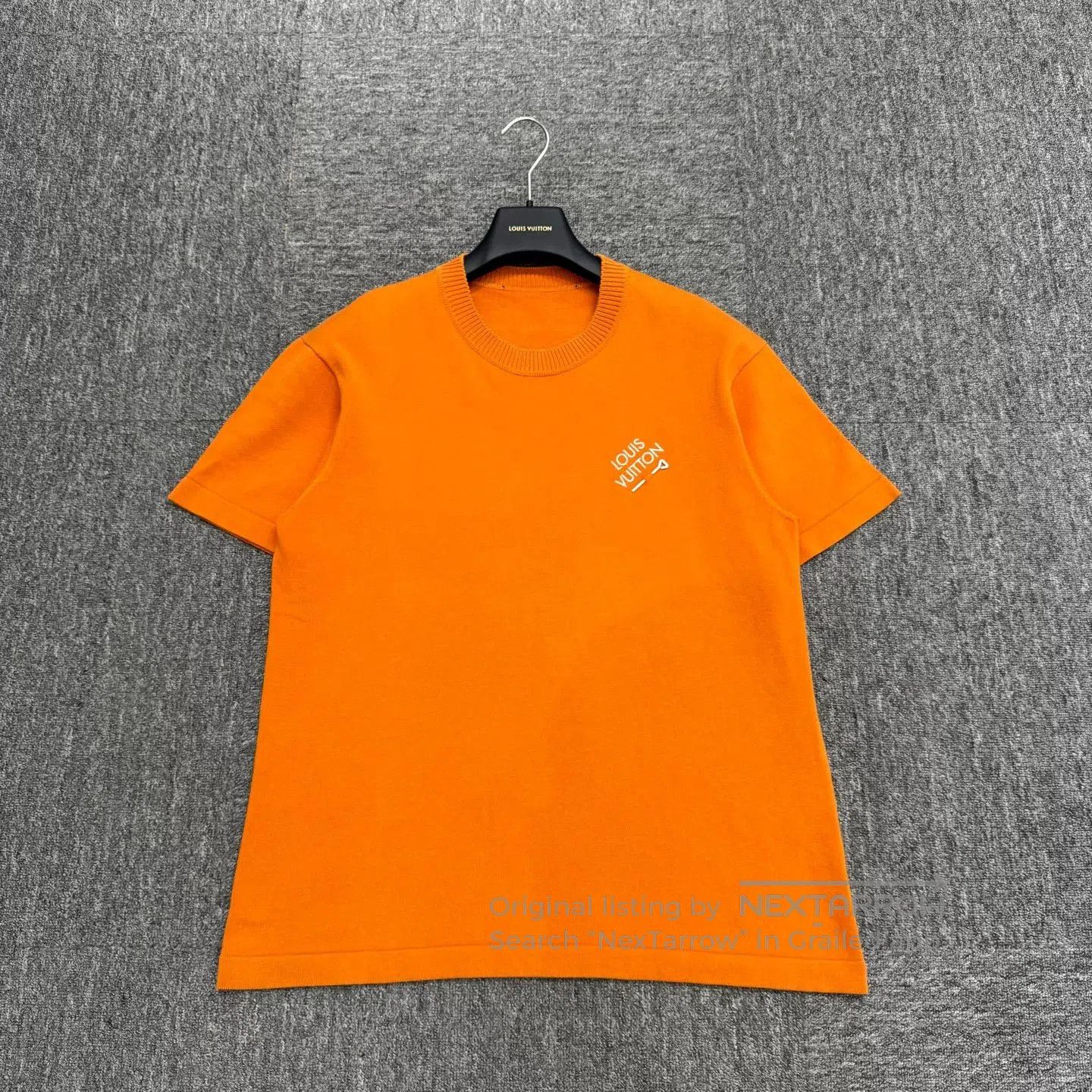 Louis Vuitton Louis Vuitton LV Embroidered Knit Short-Sleeve. Size US S / EU 44-46 / 1 - 1 Thumbnail