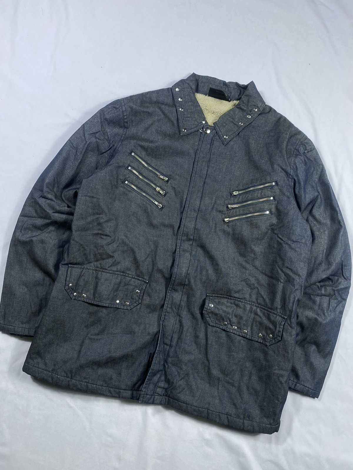 Japanese Brand Japanese Bad Boy fur jacket ifsix lgb style Size US L / EU 52-54 / 3 - 2 Thumbnail
