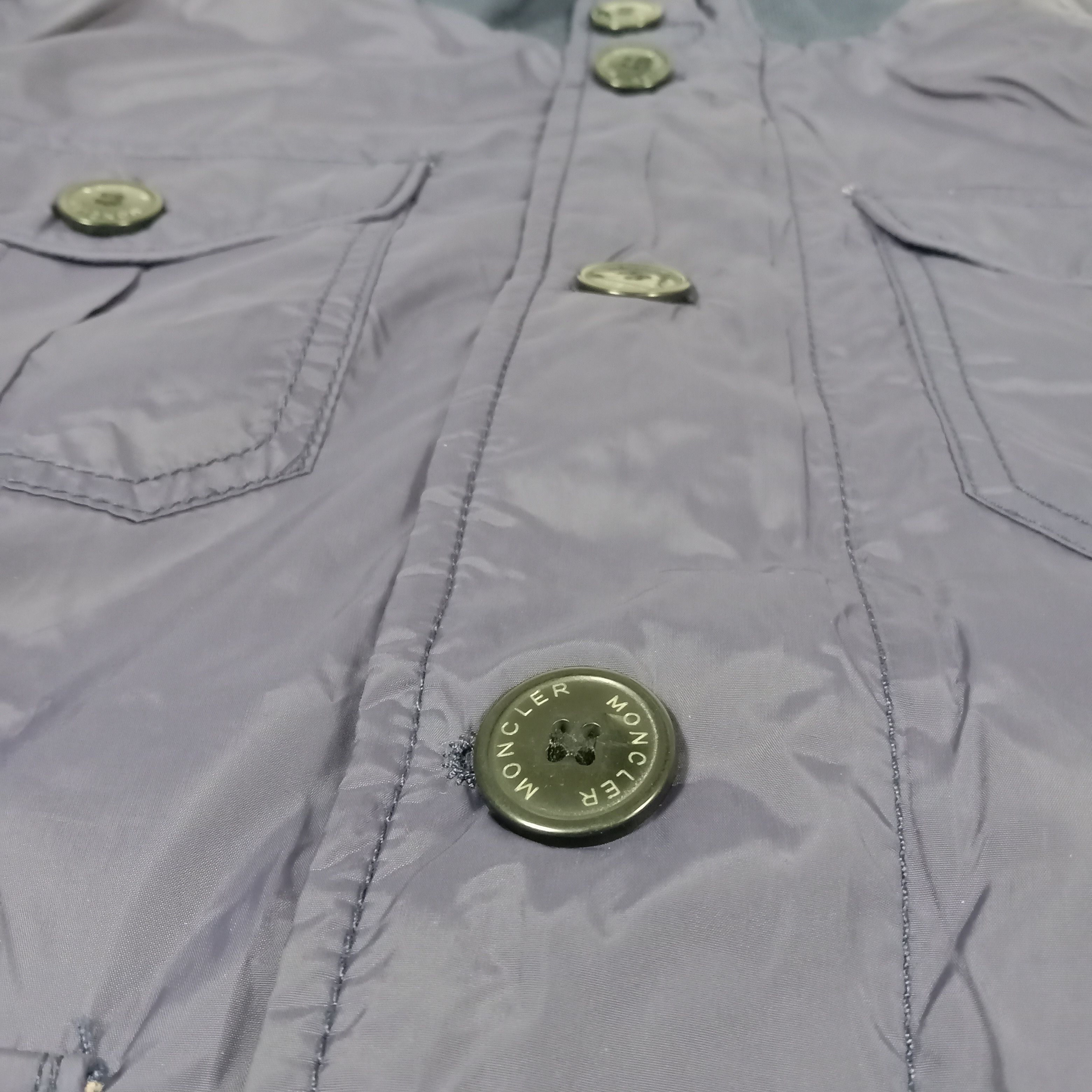 Vintage Italian Brand Moncler Windbreaker Button Jacket Size US M / EU 48-50 / 2 - 3 Thumbnail