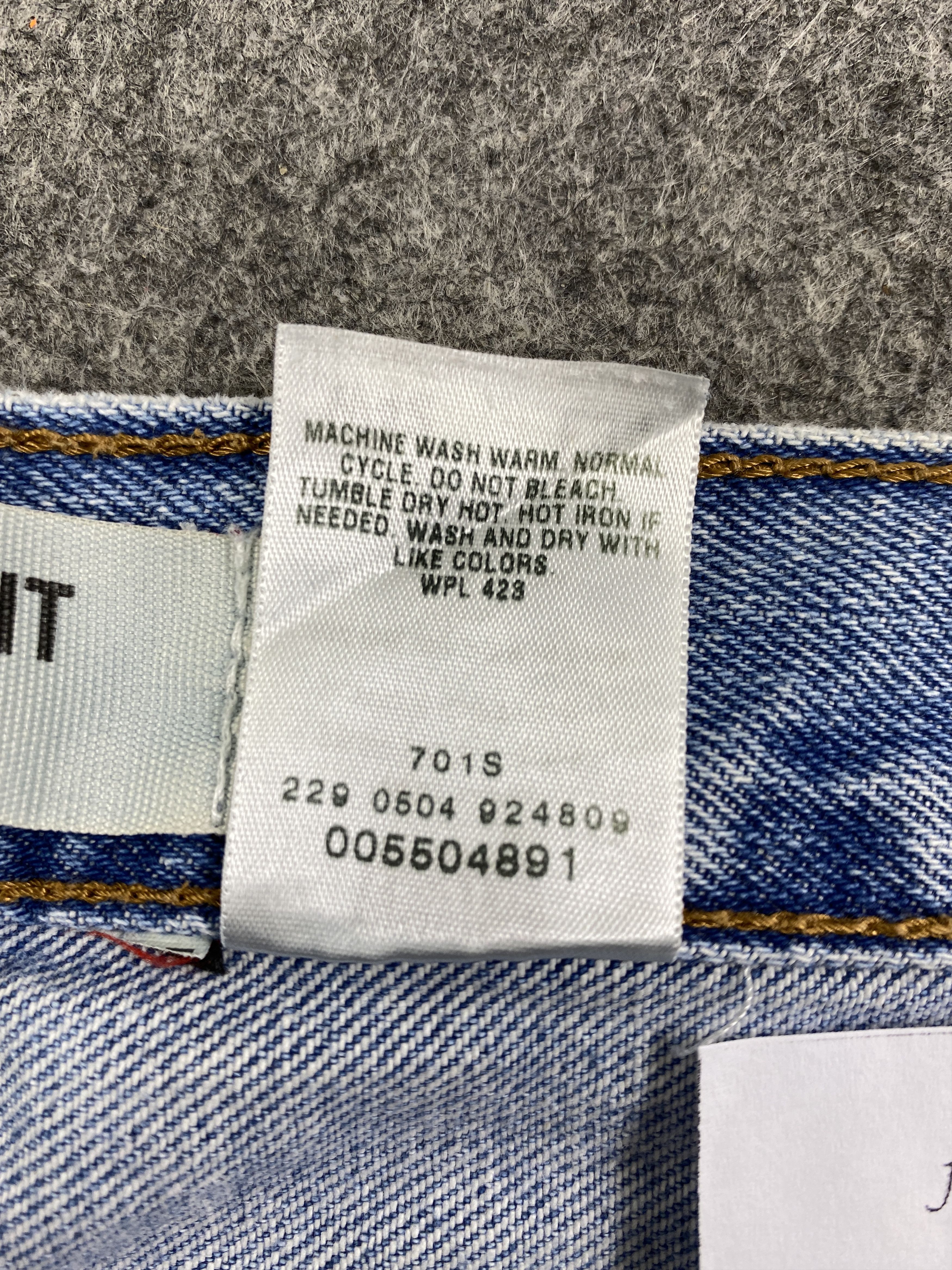 Levi's Blue Vintage Levi's 550 Jeans 42x34.5 Denim -JN2077 Size US 42 / EU 58 - 8 Thumbnail