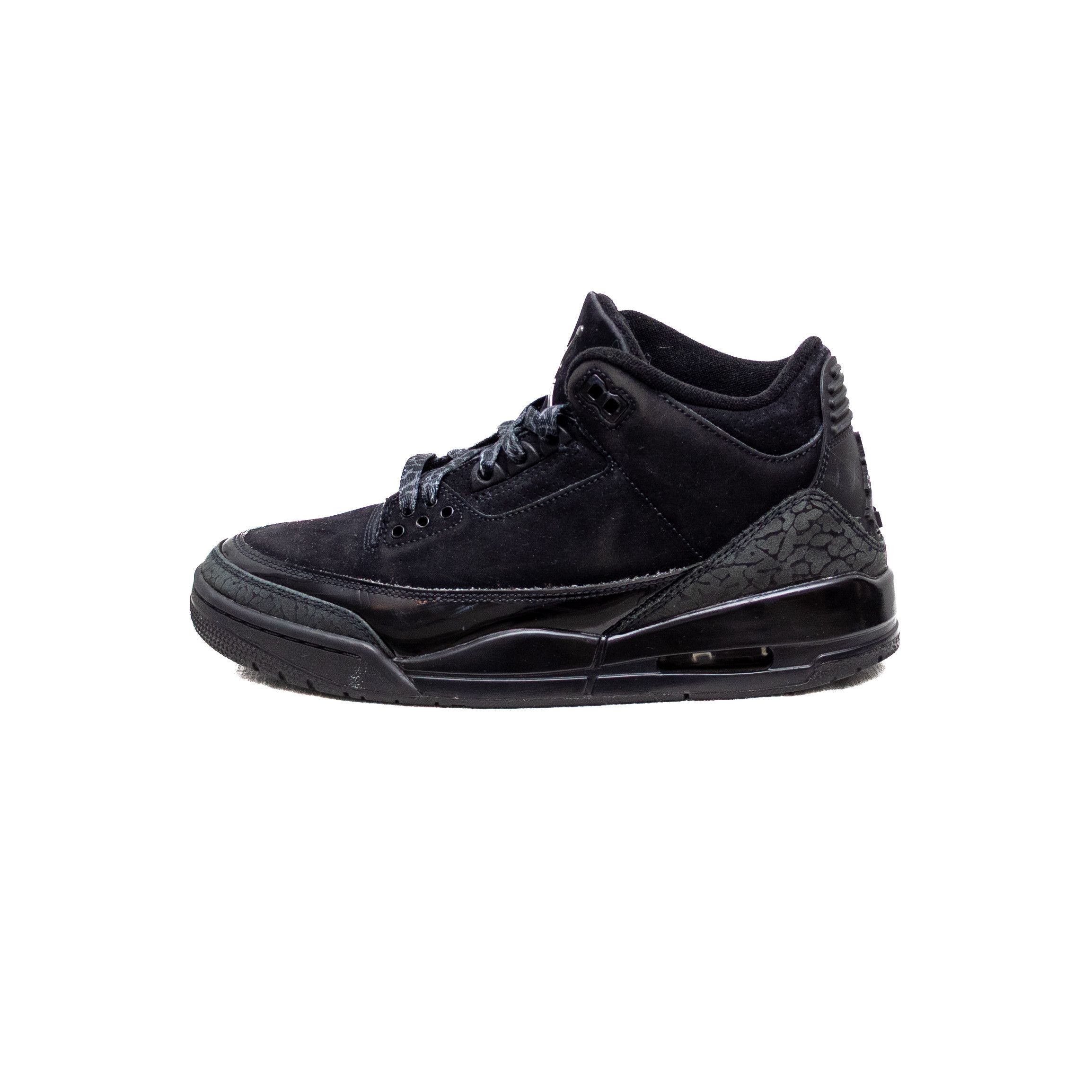 Jordan Brand Nike Air Jordan 3 Retro “Black Cat” CT8532-001 Men’s US 7.5 Size US 7.5 / EU 40-41 - 2 Thumbnail