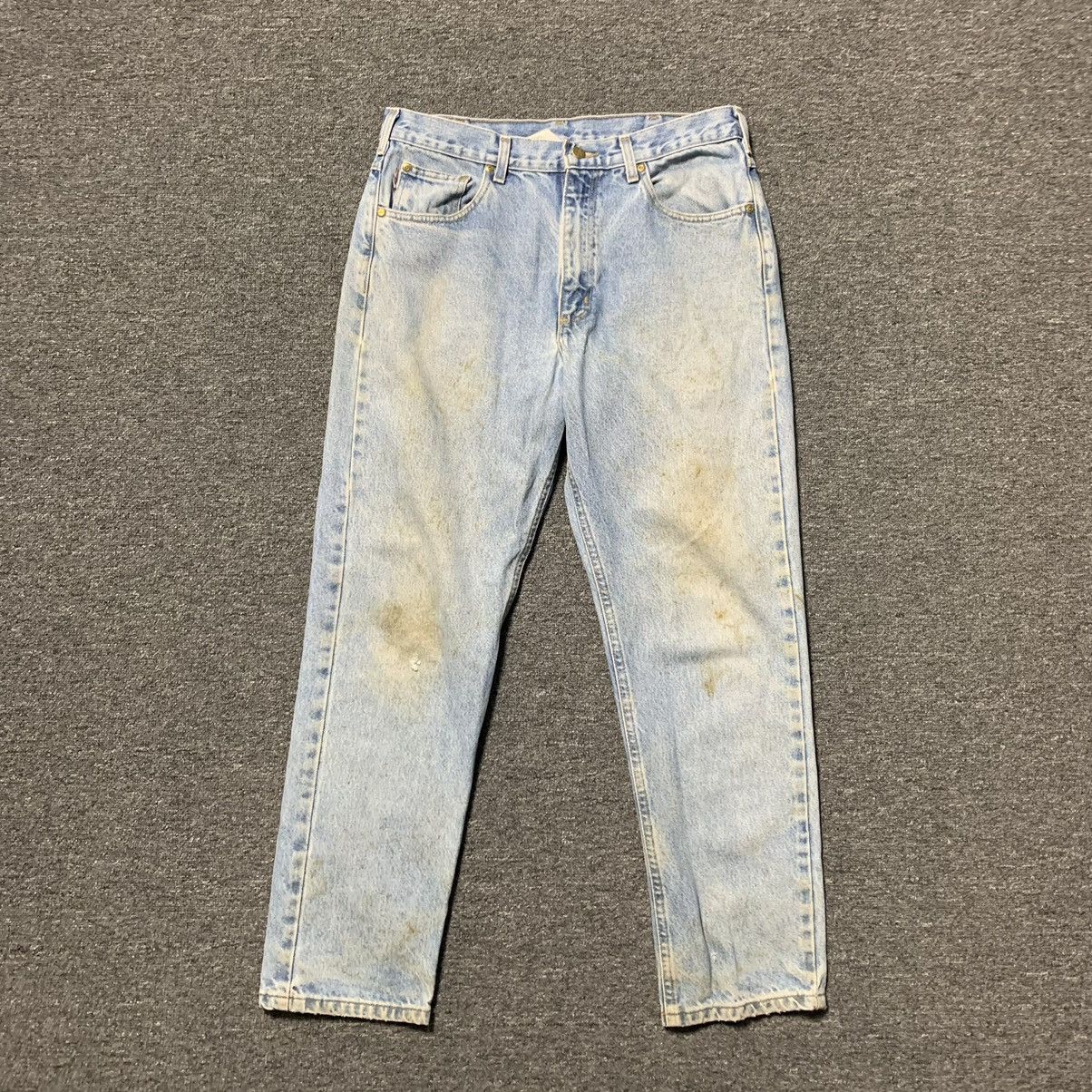 Carhartt Crazy Trashed Vintage Carhartt Jeans Pants Size US 34 / EU 50 - 4 Thumbnail