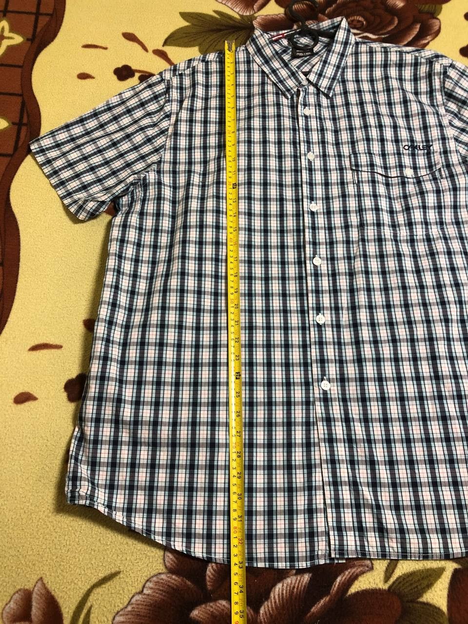 Oakley Oakley Men's Button Down Casual Shirt Size US XXL / EU 58 / 5 - 6 Thumbnail