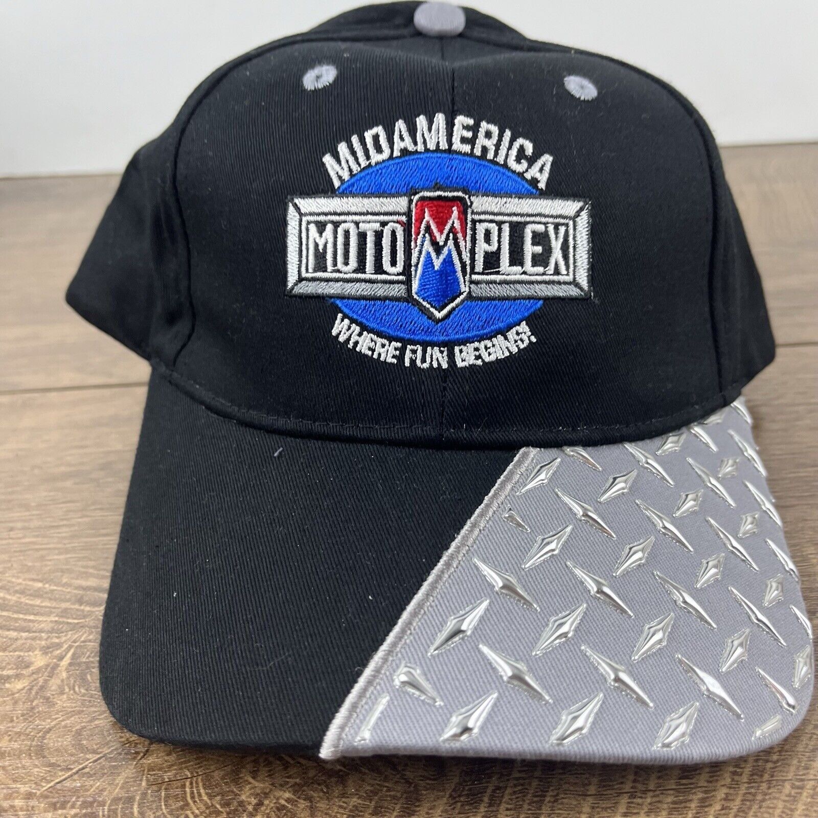 Other Mid America Moto Plex Hat Black Cap Hat Adjustable Hat Black Size ONE SIZE - 6 Thumbnail