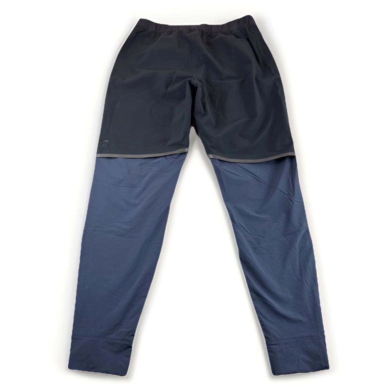 Vintage On Running Waterproof Pants Mens S Joggers Blue Black Ankle Zip Size US 29 - 2 Thumbnail