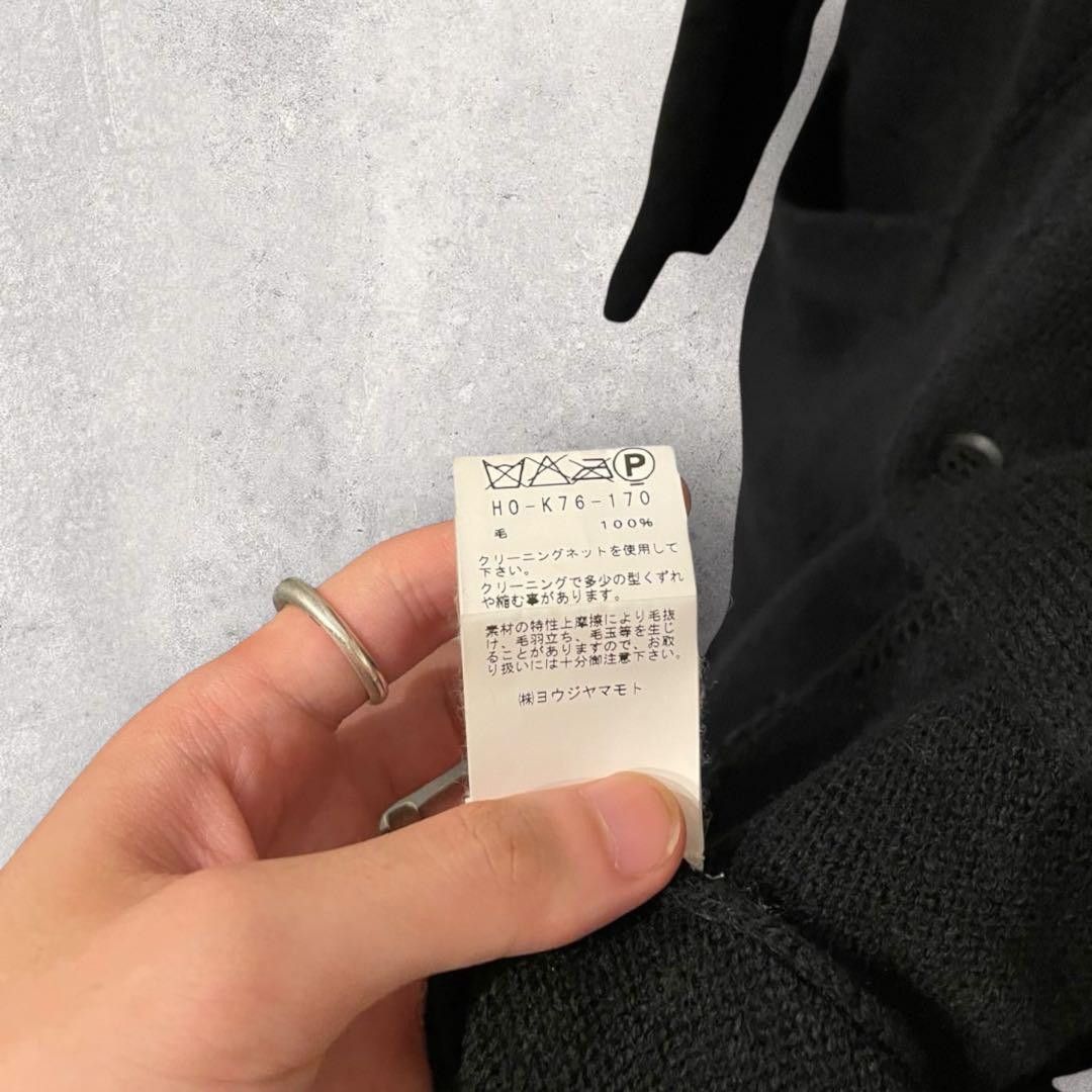 Yohji Yamamoto Yohji Yamamoto Pour Homme Long Cardigan Size US L / EU 52-54 / 3 - 8 Thumbnail