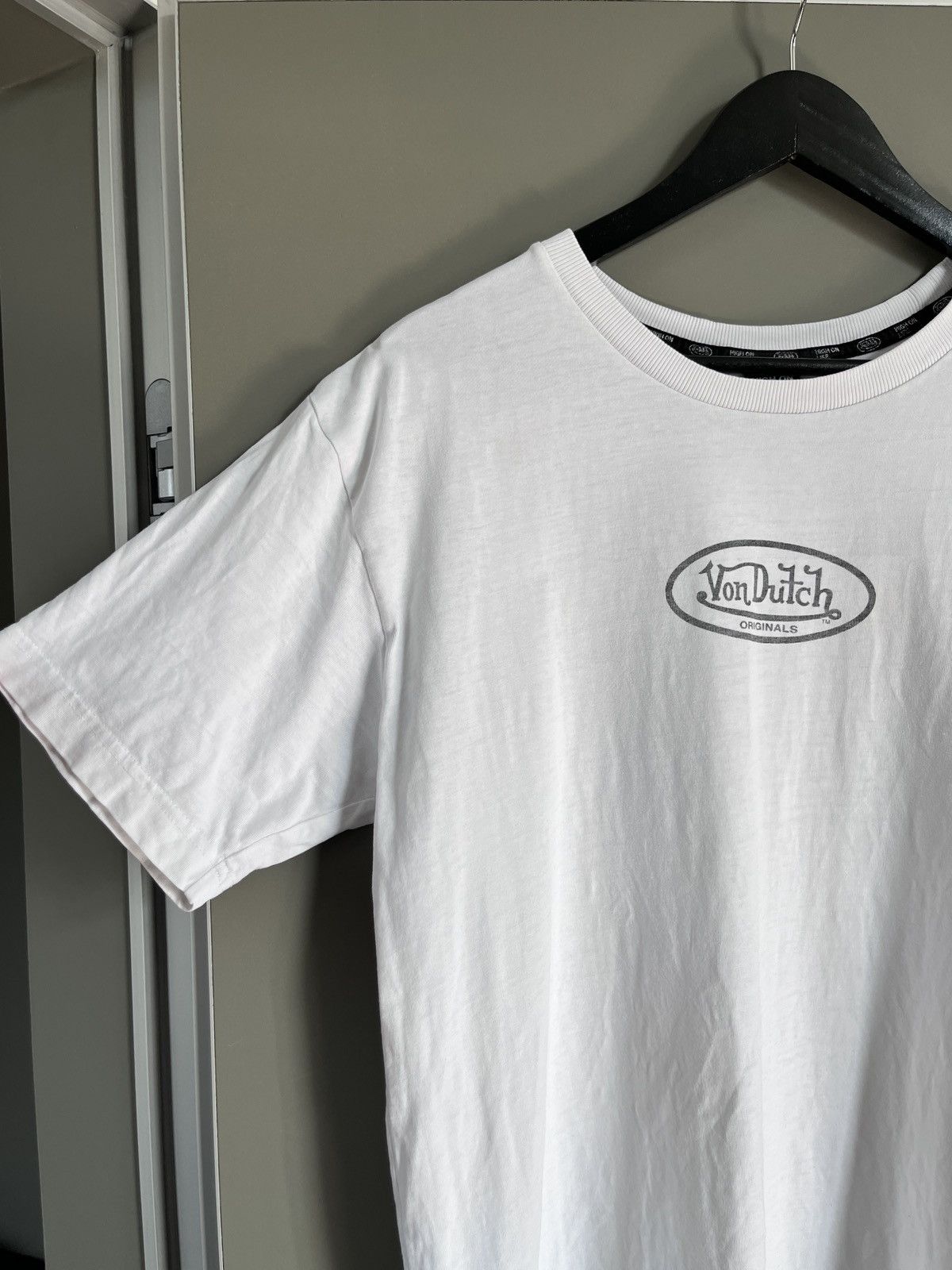 Von Dutch Von Dutch Big Logo White T-shirt Size US S / EU 44-46 / 1 - 5 Thumbnail