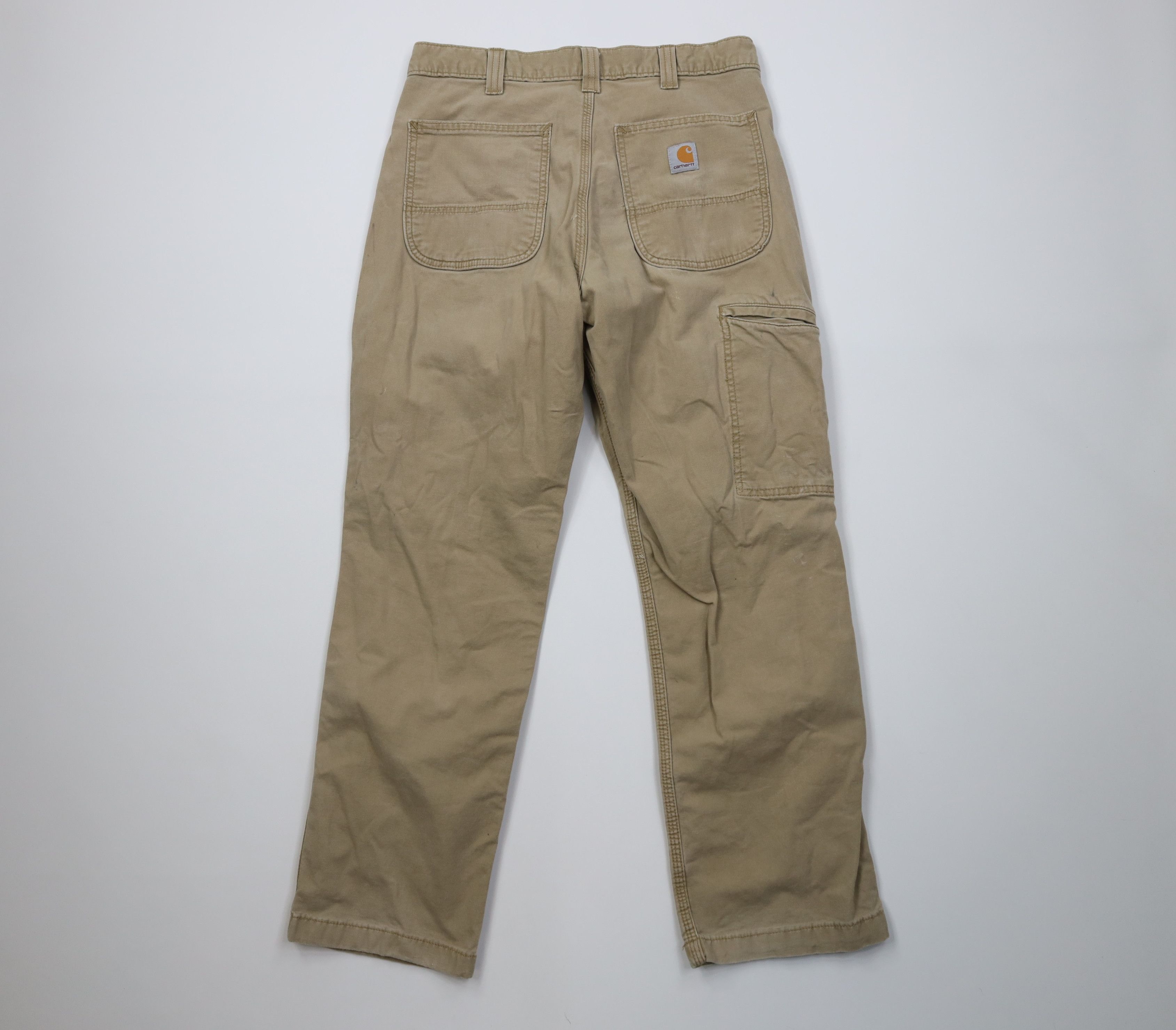 Carhartt Vintage Y2K Carhartt Relaxed Fit Wide Leg Dungaree Pants Size US 32 / EU 48 - 11 Thumbnail