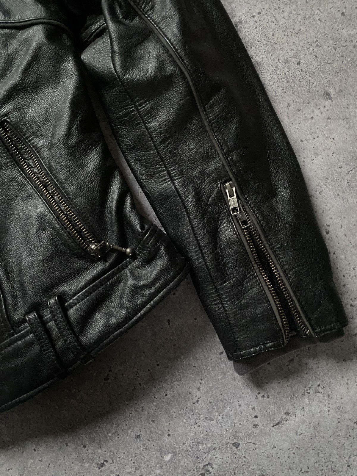 Harley Davidson Harley Davidson Willie G Skull Leather Jacket Reflective Y2K Size M / US 6-8 / IT 42-44 - 10 Thumbnail
